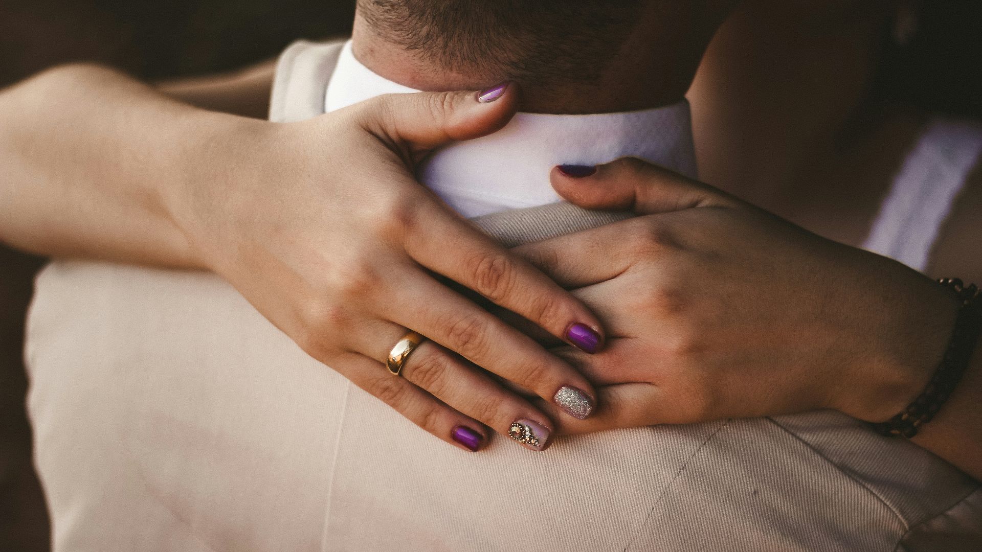 two people in dance stance