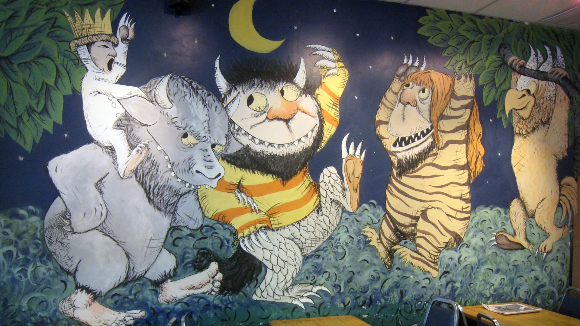 File:Where the Wild Things Are Mural in Austin, TX.jpg