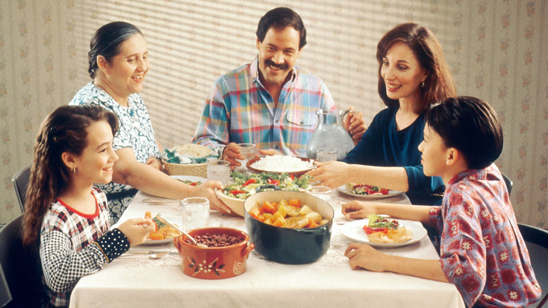 group of person eating indoors