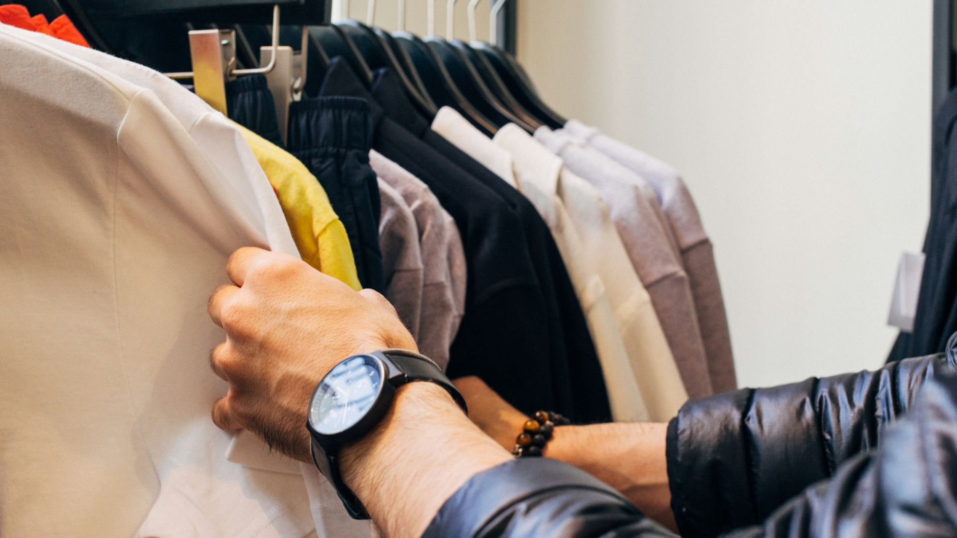 assorted-color clothes lot