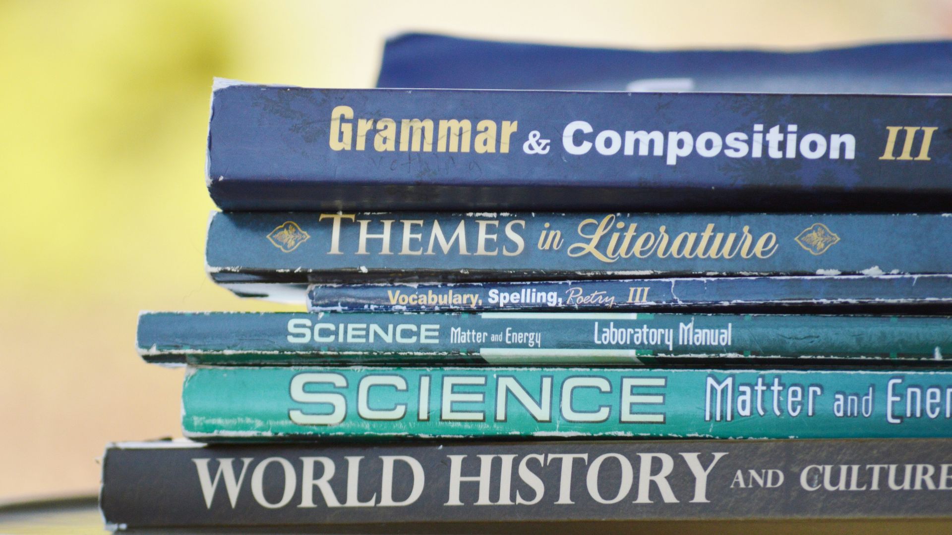 pile of assorted-title books