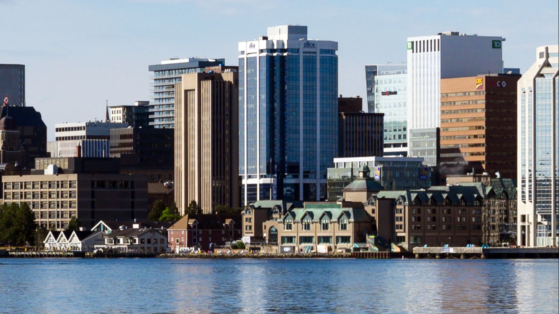 File:2022-08-15 01 Wide angle view of Halifax skyline, Nova Scotia, Canada 1801 Hollis crop.jpg