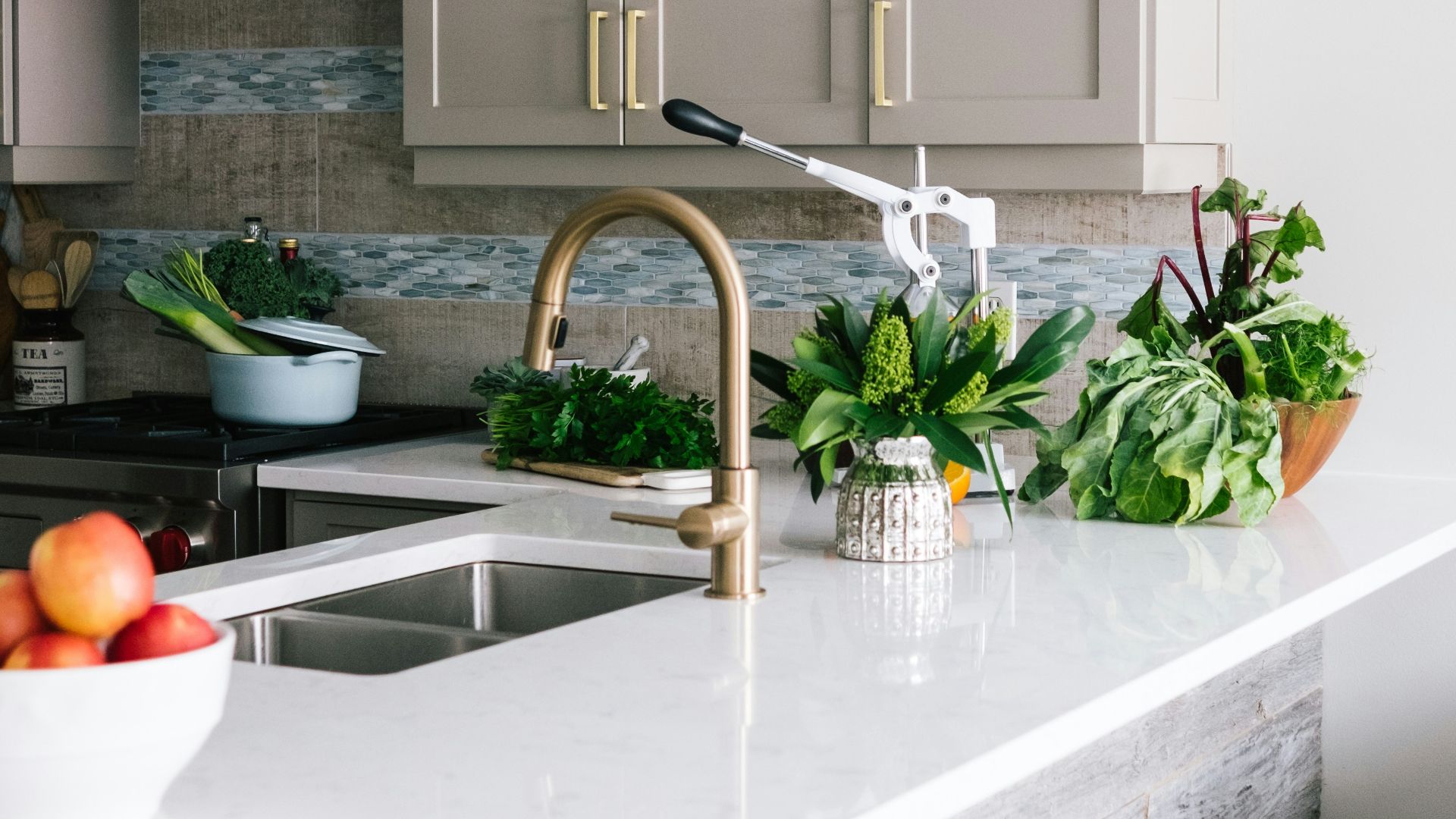 two brown wooden bar stools