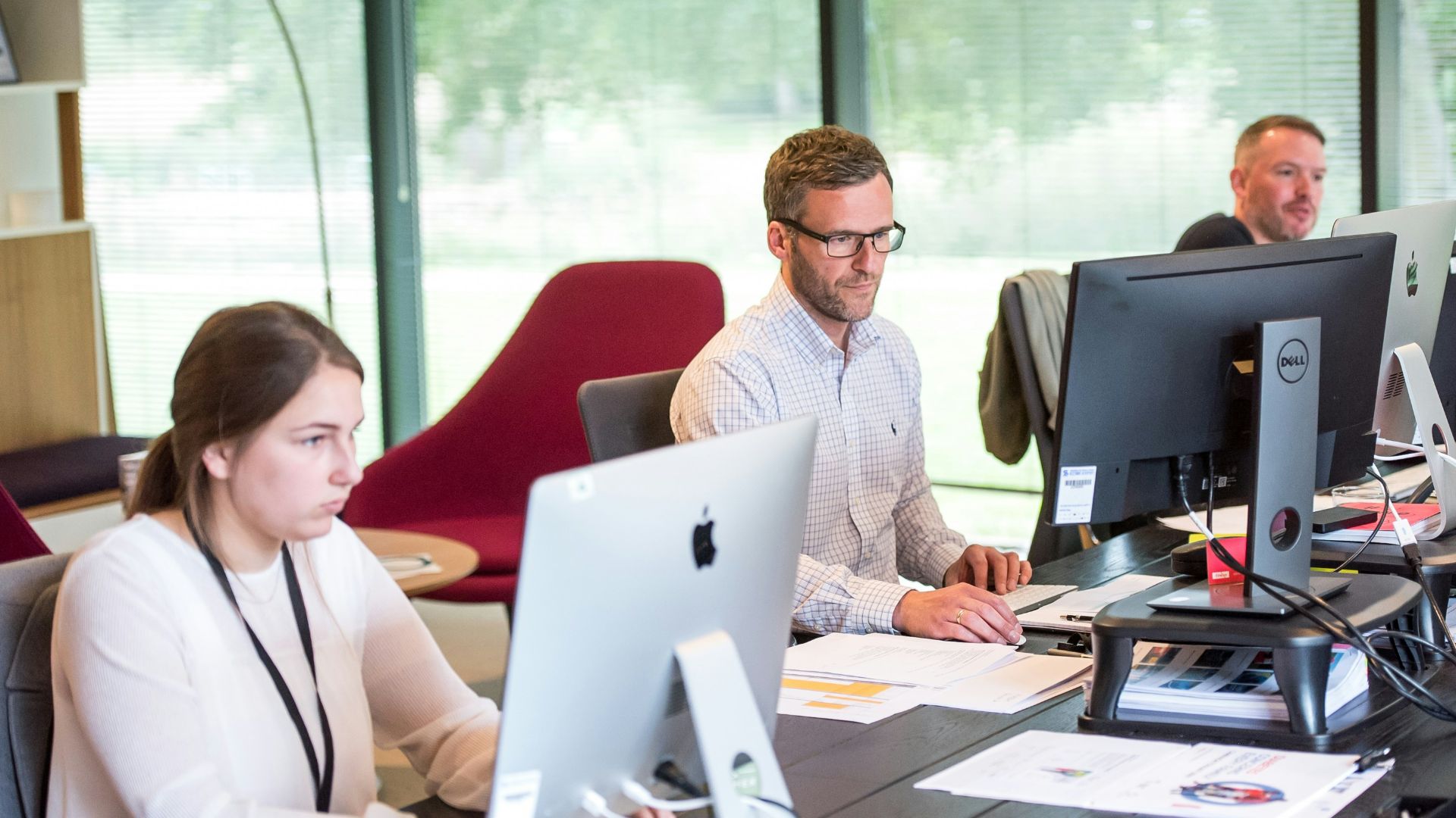 man sitting in front of table