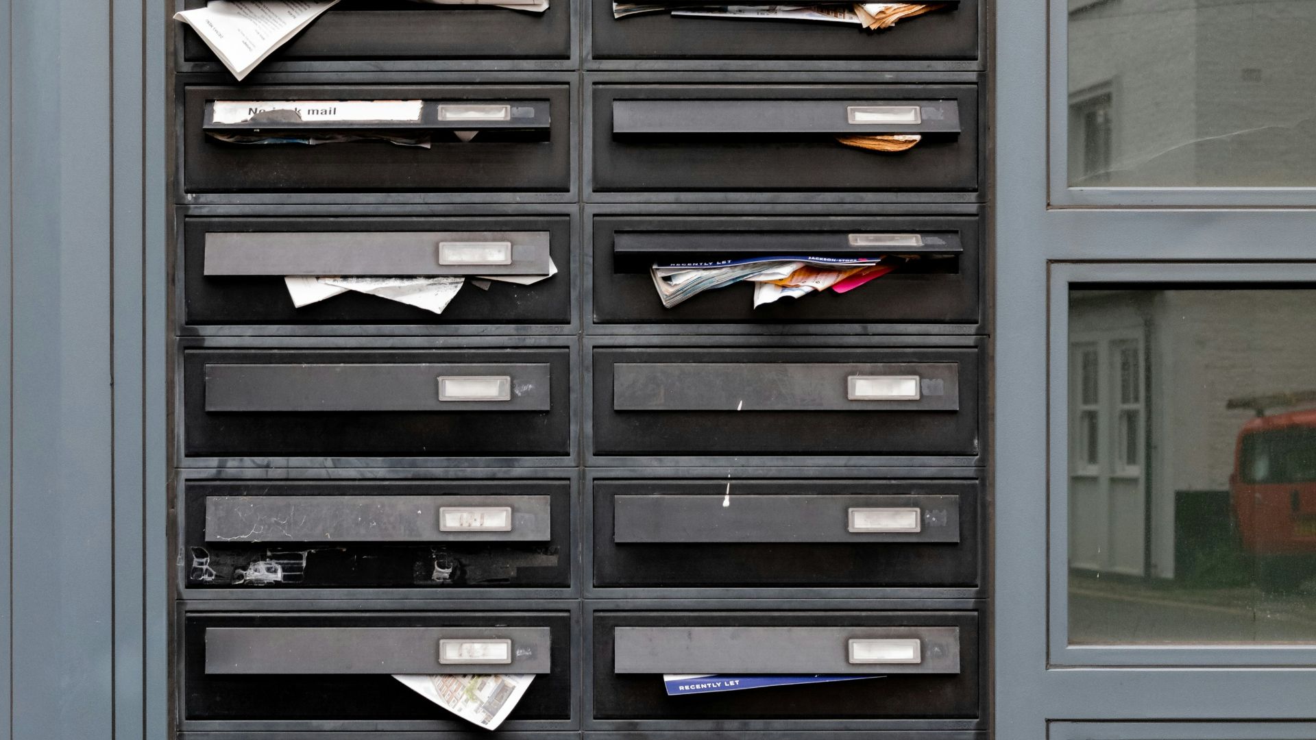 black and white plastic drawer