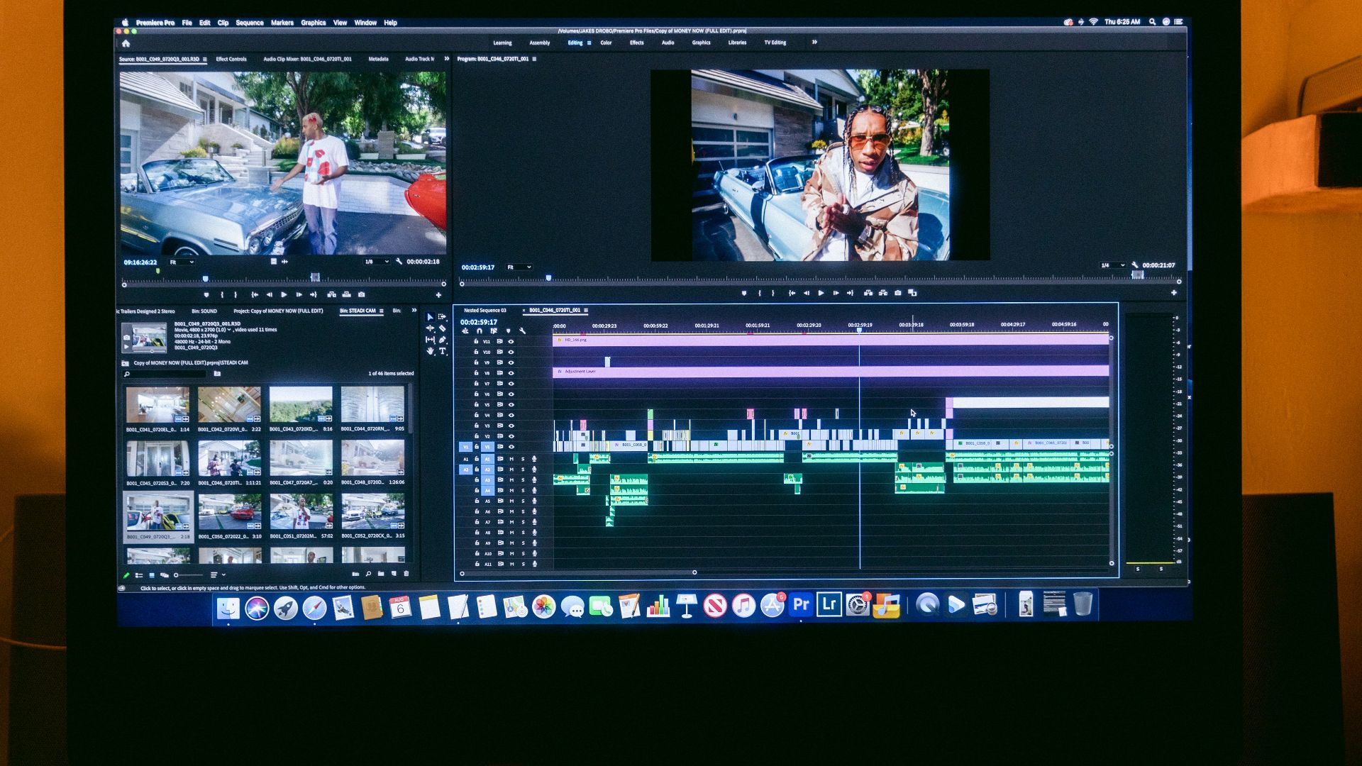 black flat screen computer monitor