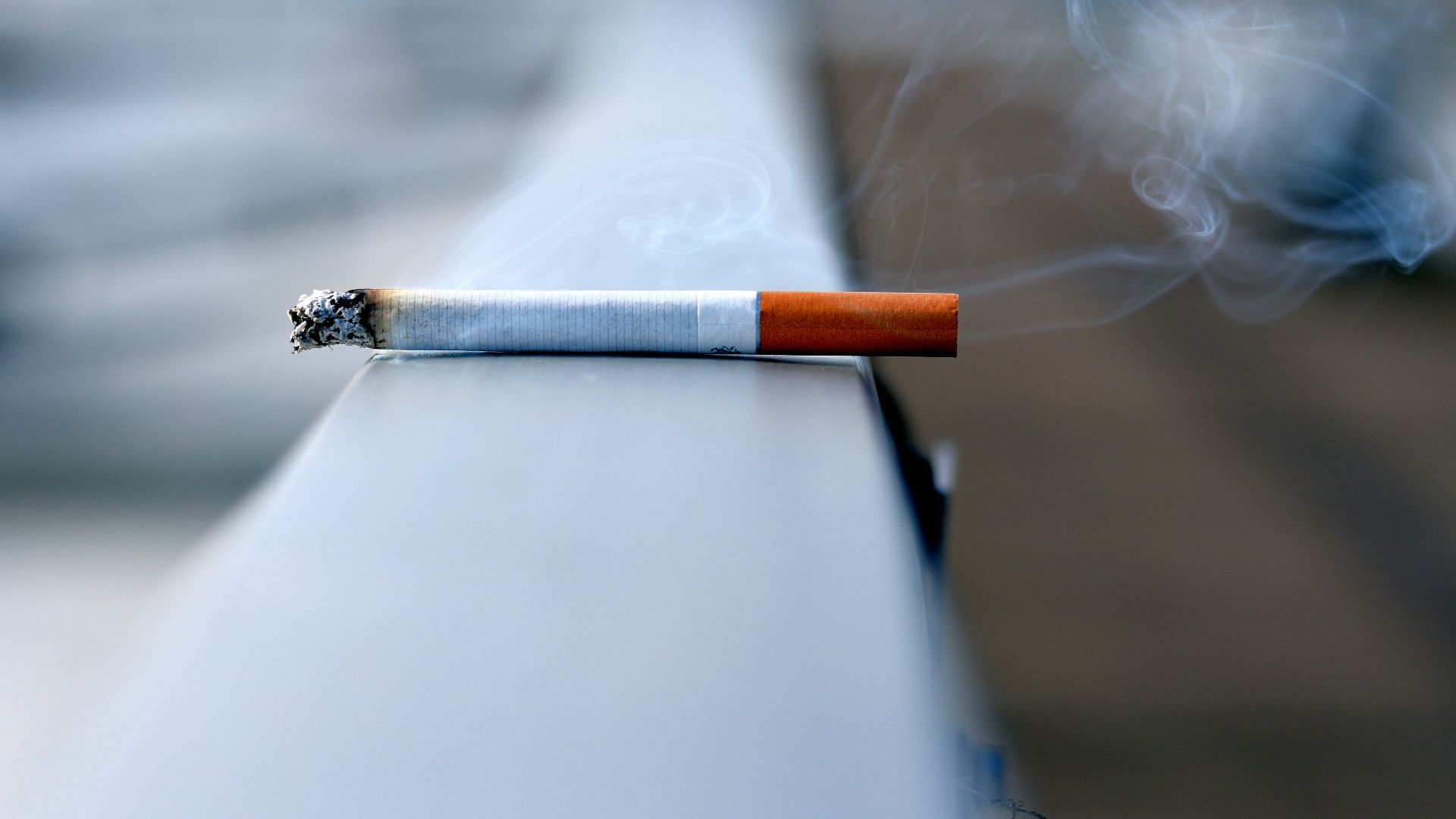 white cigarette stick on white wall
