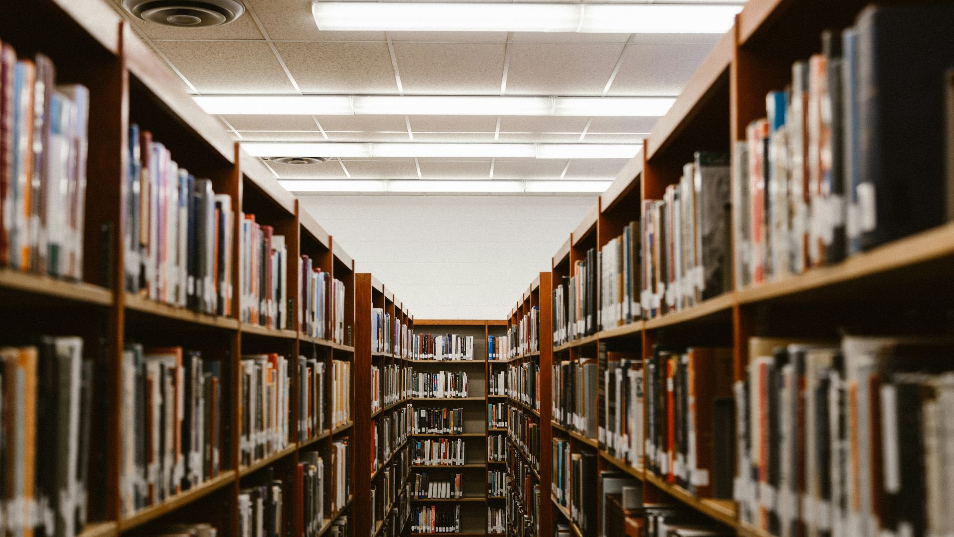 shallow focus photography of bookshelfs
