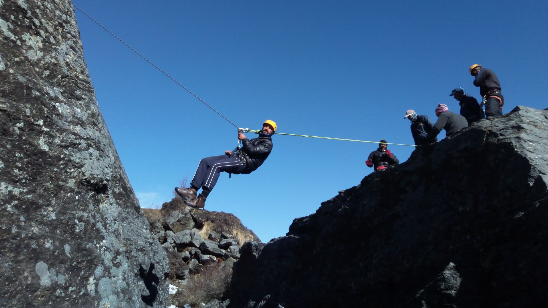 File:S&R course for SDRF Uttarakhand by Nanda Devi Adventure and Outdoor Education Institute.jpg