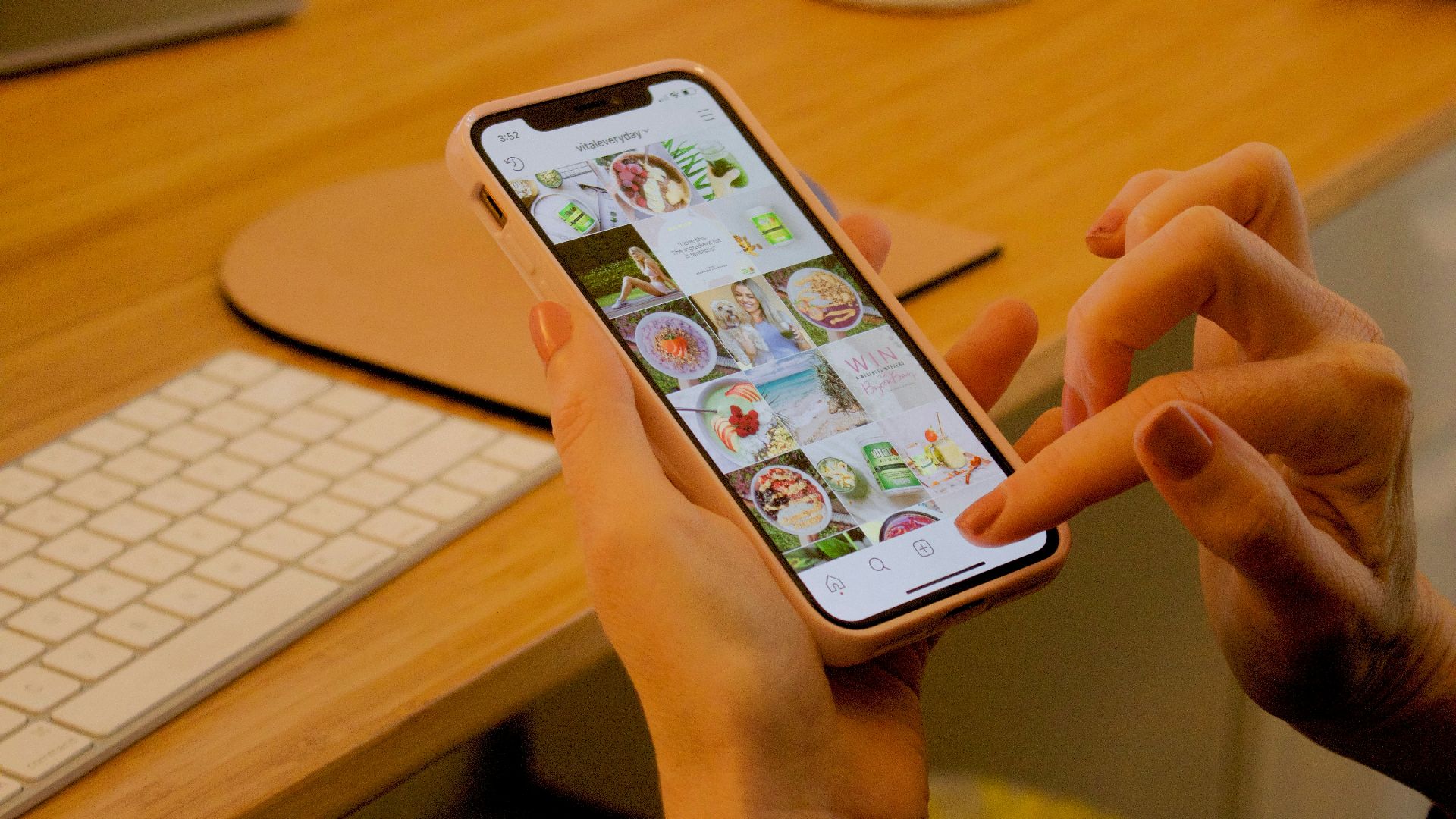 white Android smartphone