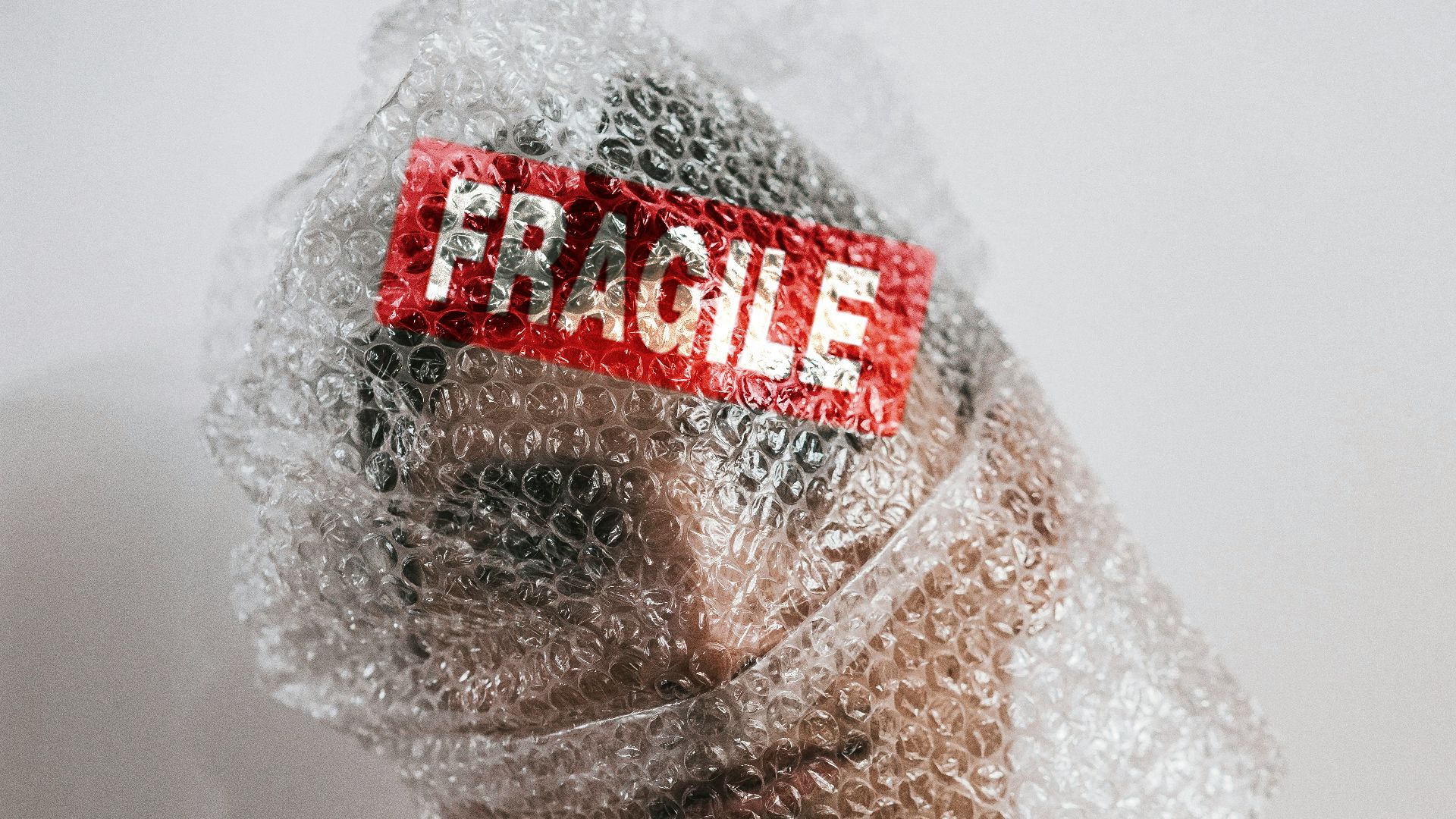 man with white and red happy birthday hat