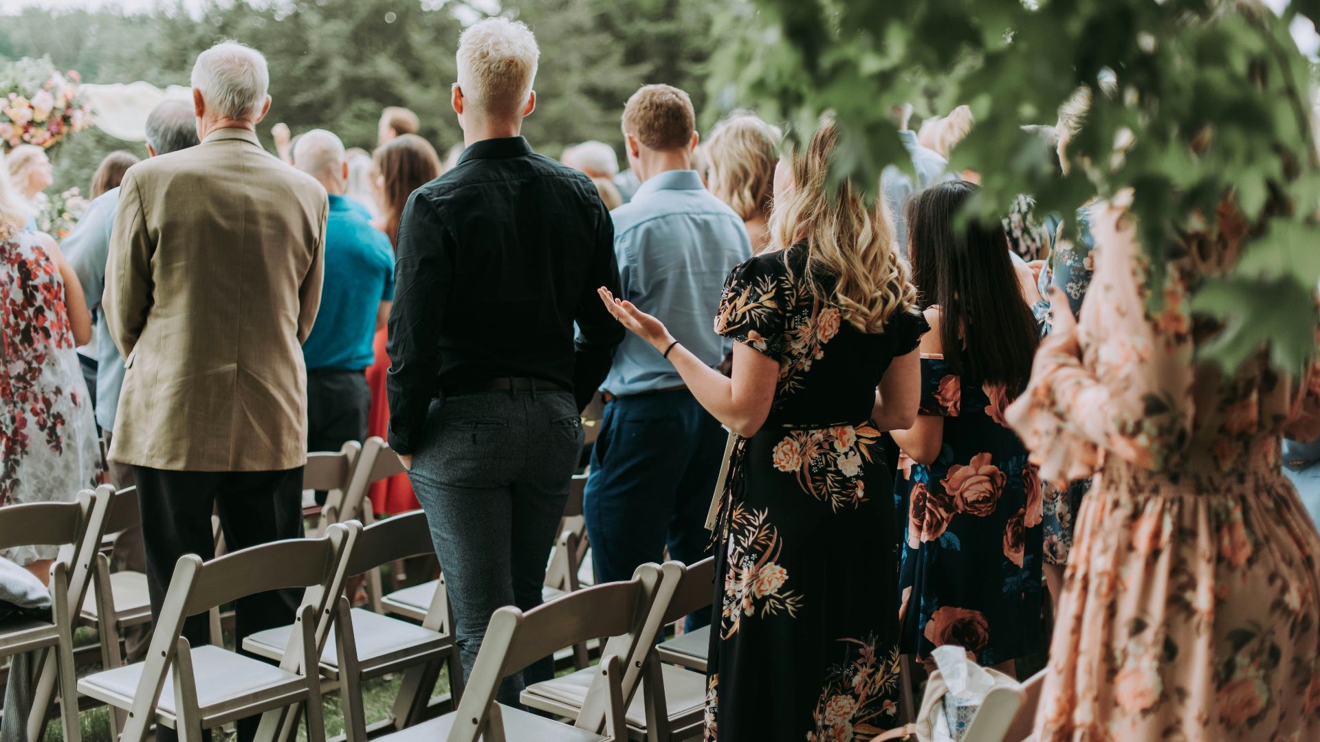 group of people praying