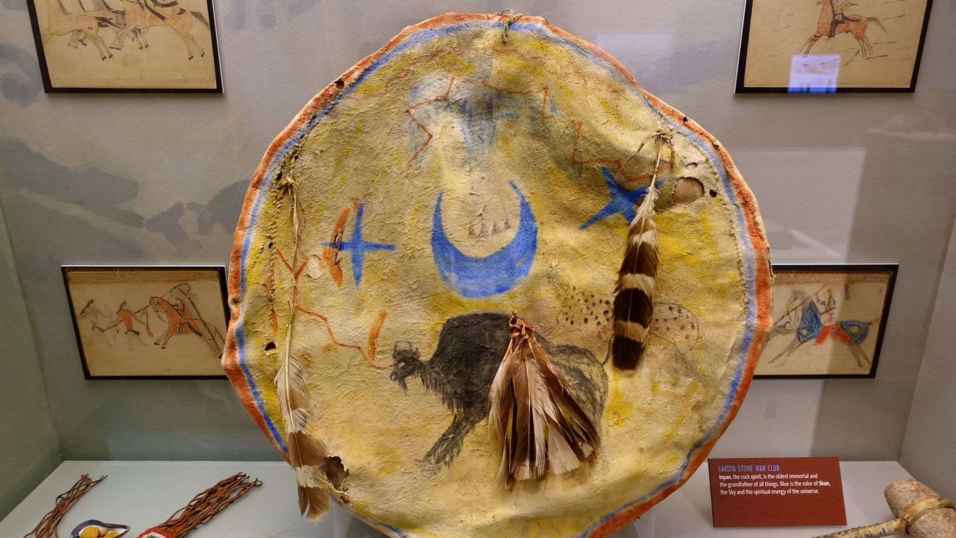 File:Shield, Lakota - Native American collection - Peabody Museum, Harvard University - DSC05780.jpg