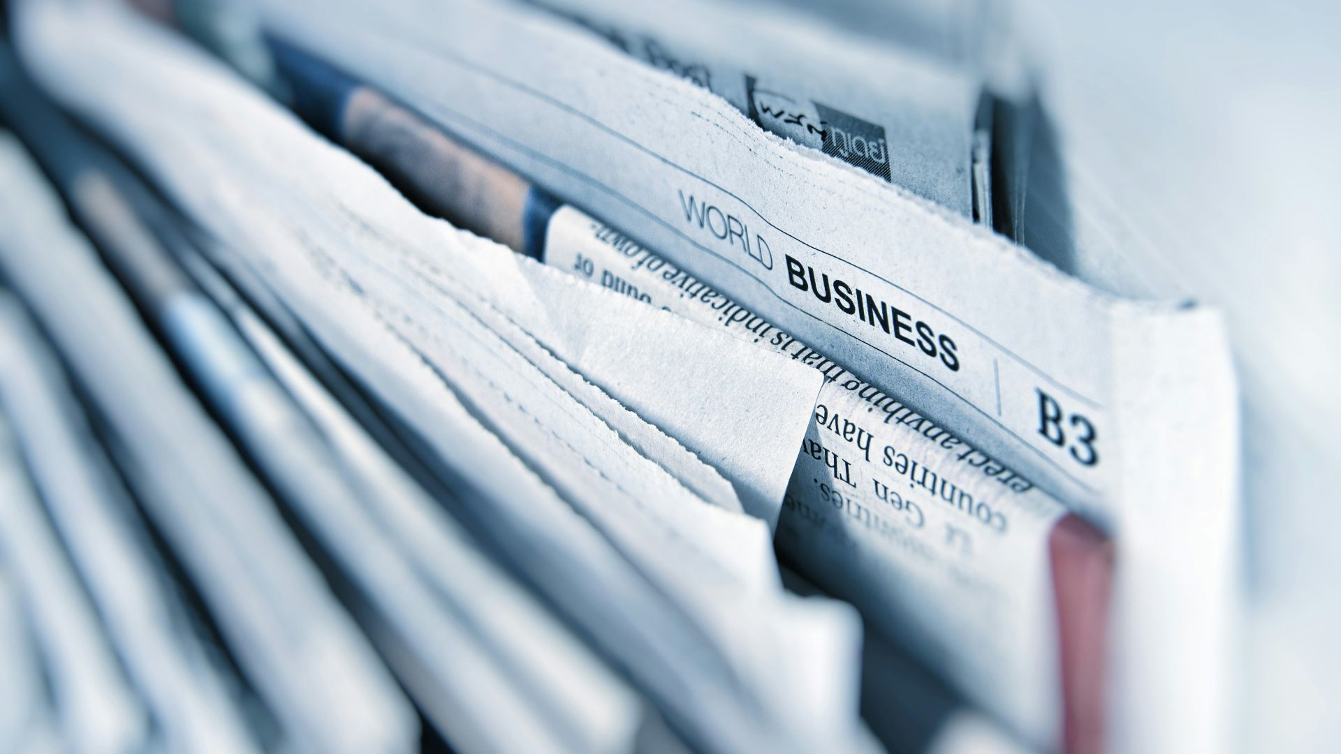 Business newspaper article