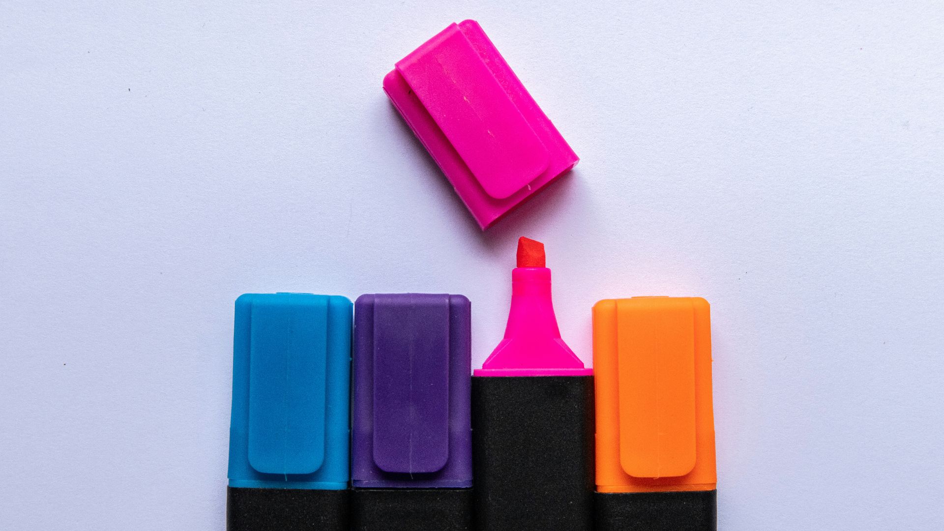 pink and purple plastic case