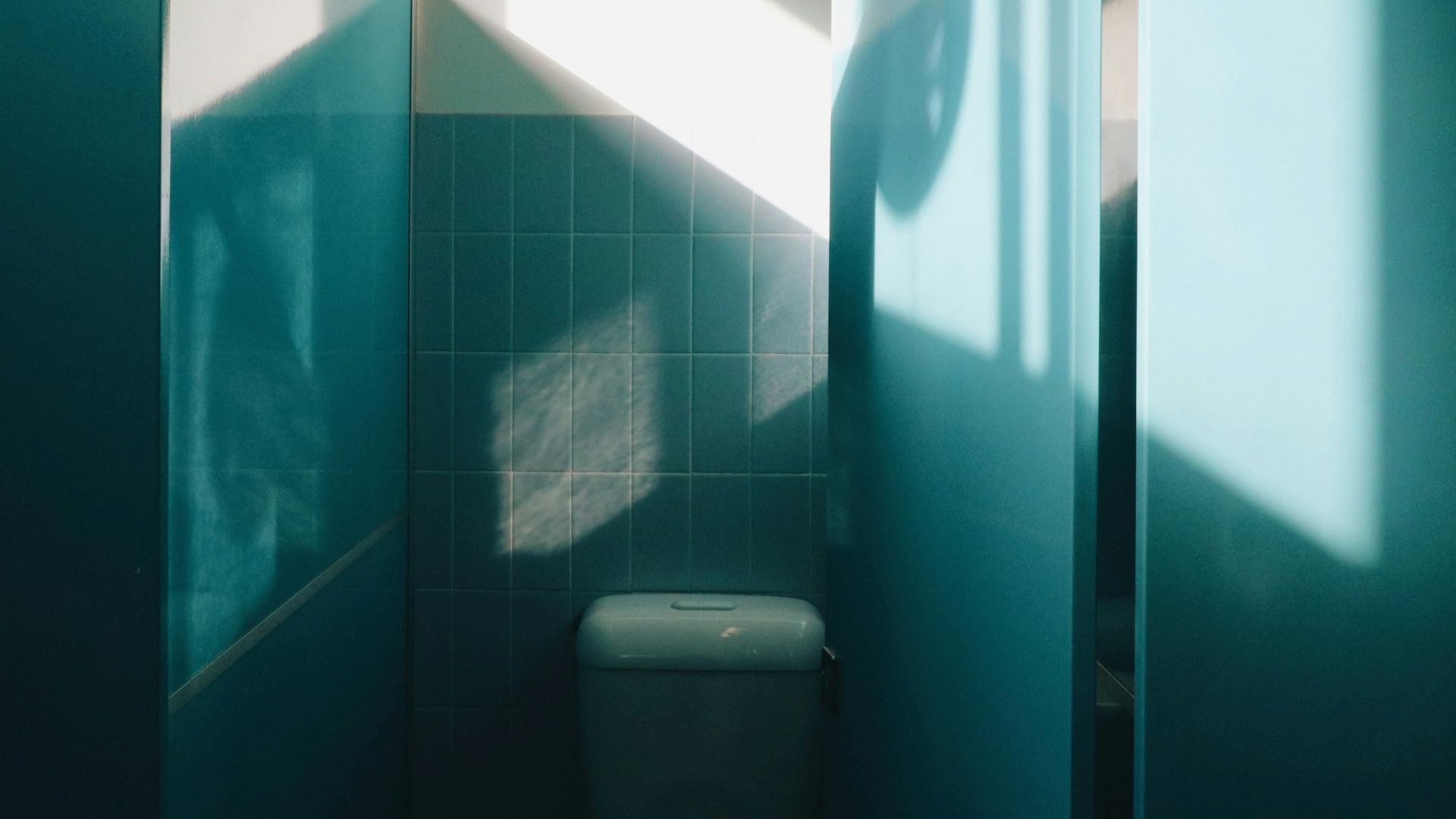 vacant white toilet sink