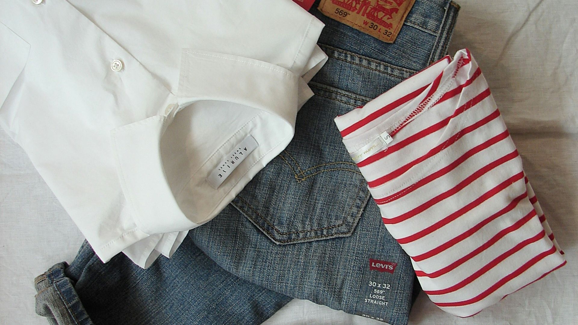 women's assorted clothes