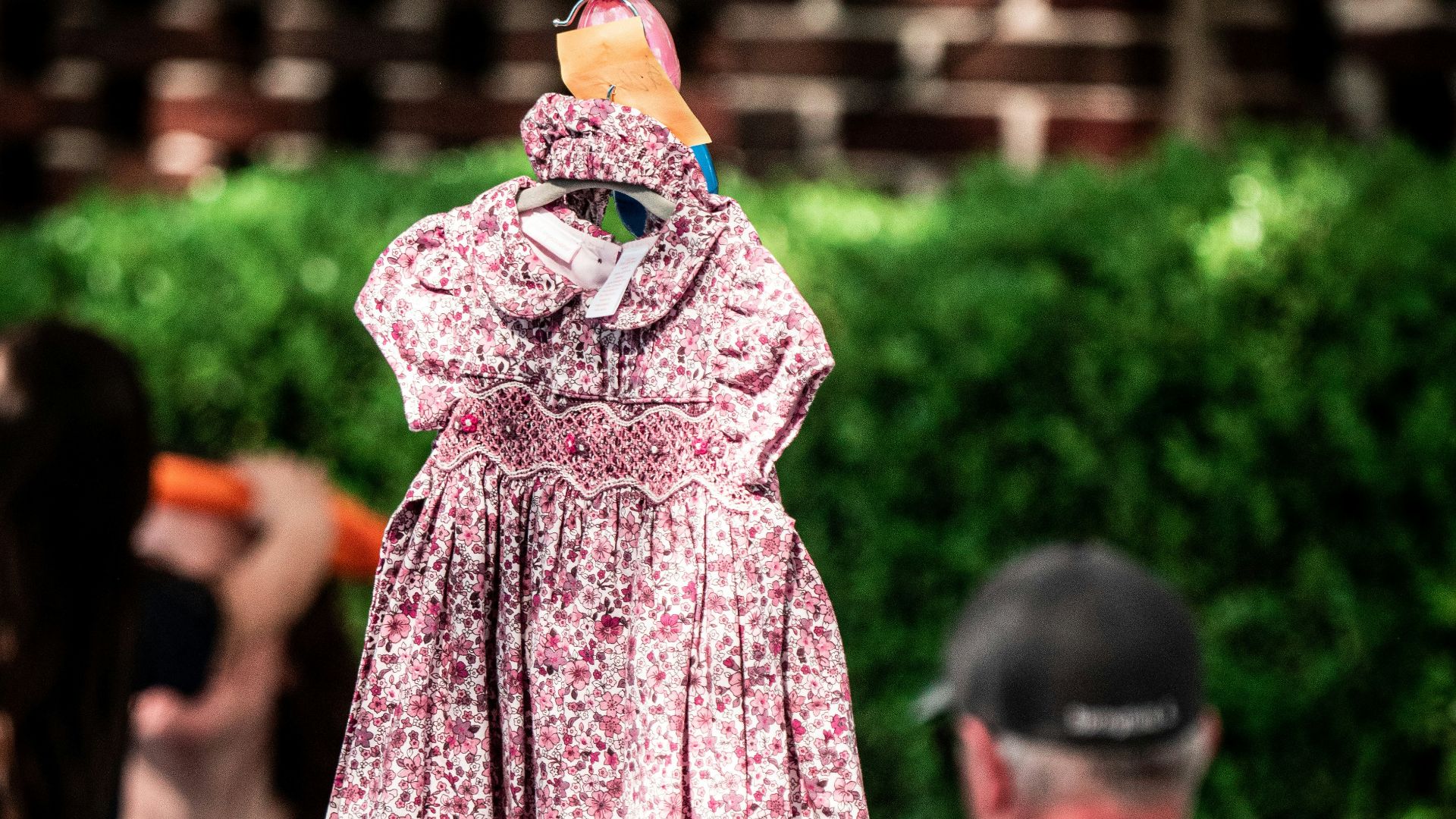 a person in a garment