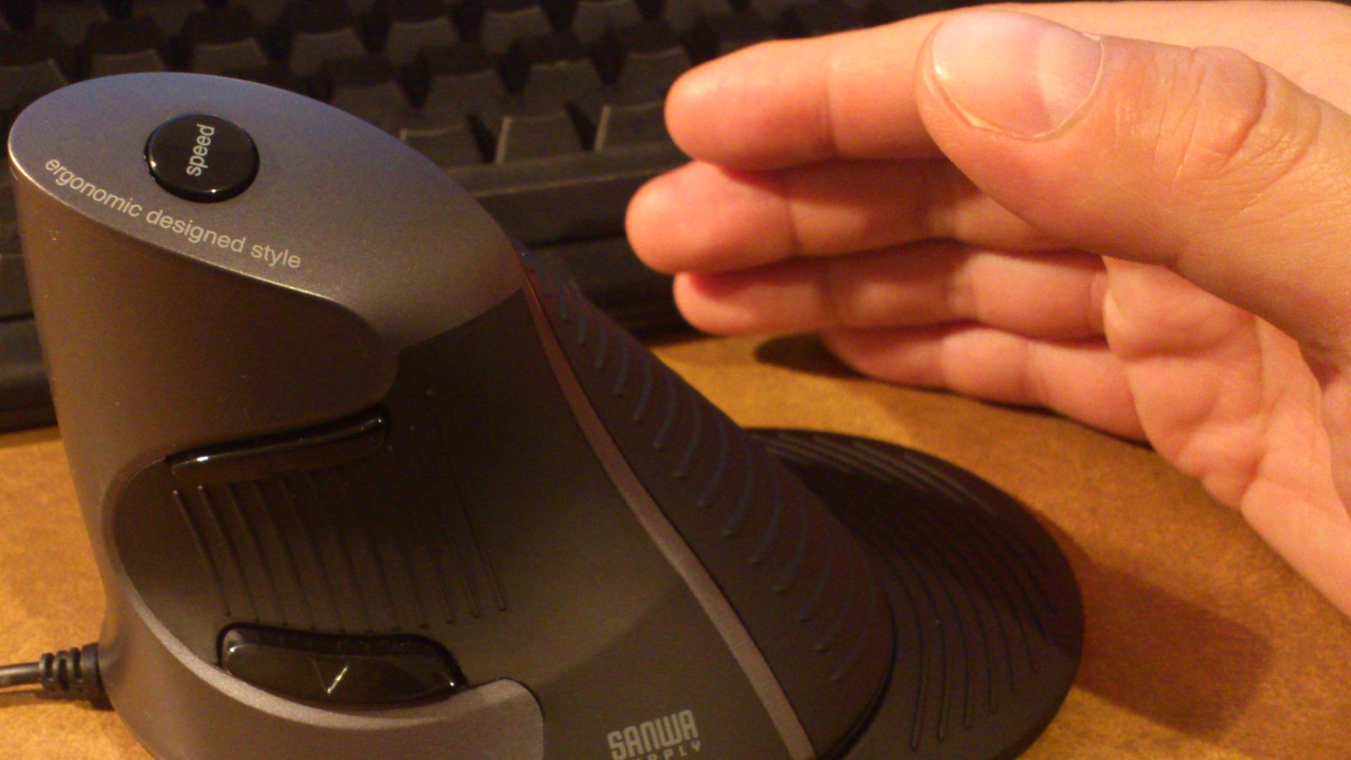 File:Sanwa Supply Ergonomic designed style Mouse (8659823169).jpg