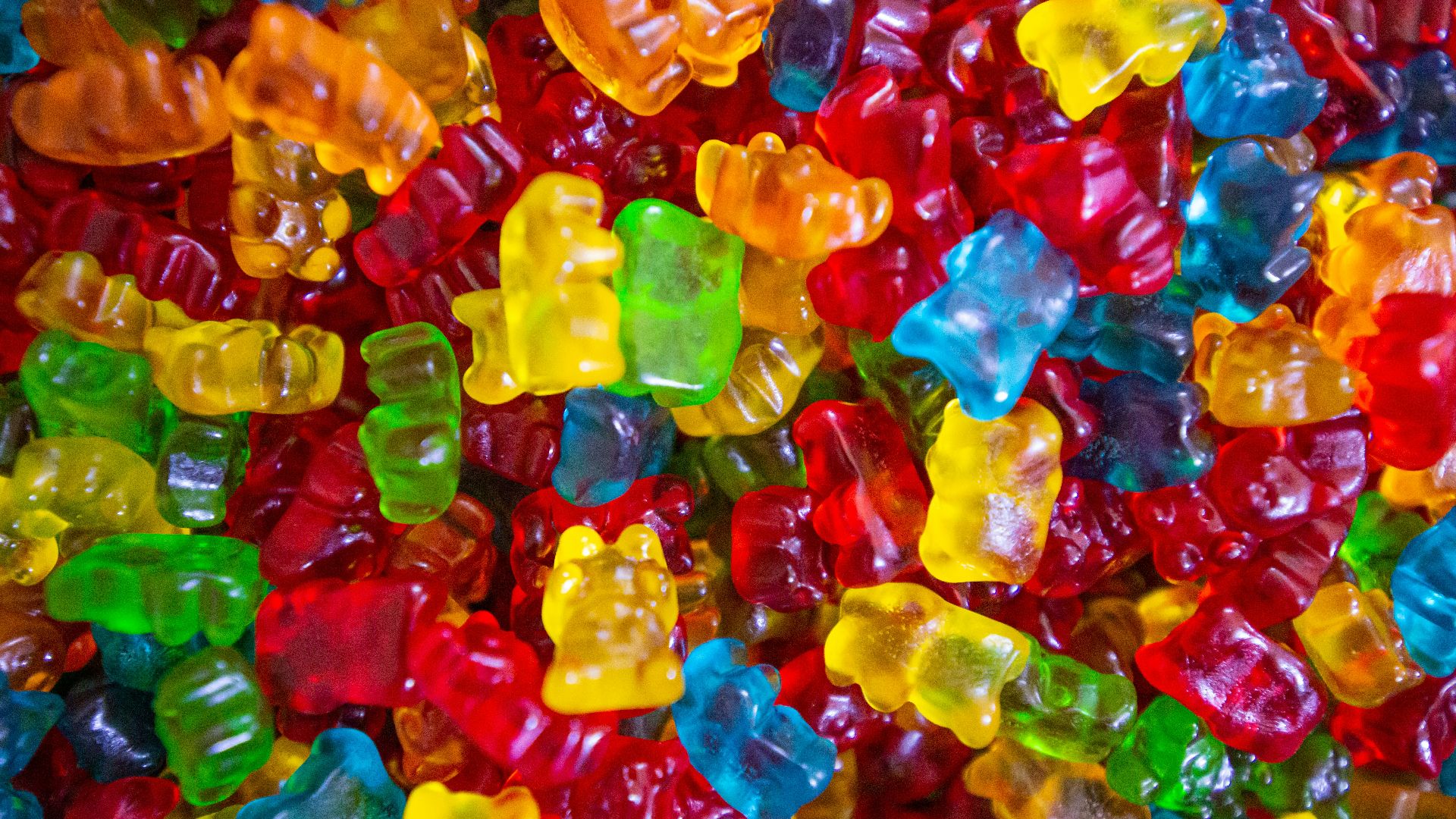 yellow green and red plastic beads