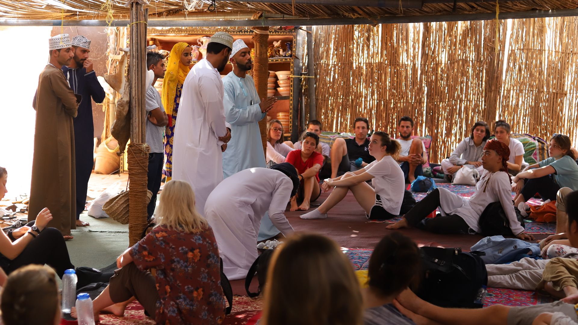 File:THINK Global School Students learn about Bedouin life in Oman.jpg