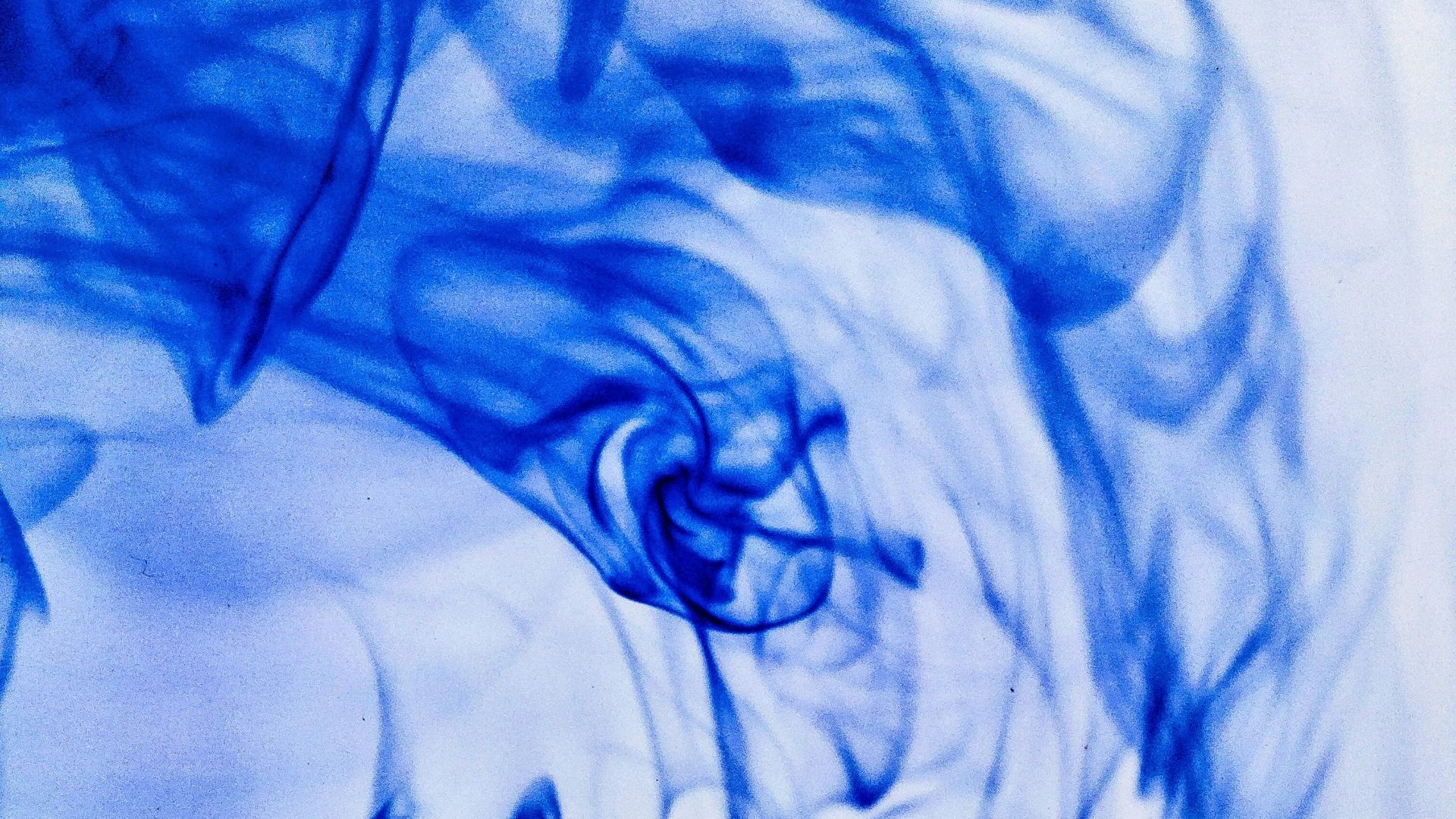 blue and white smoke illustration