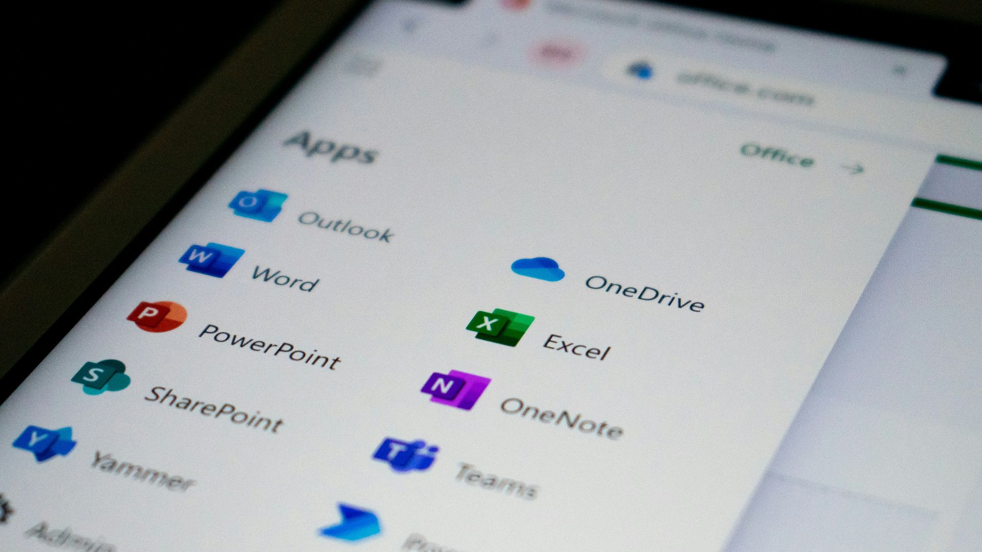 a close up of a cell phone screen with different app icons