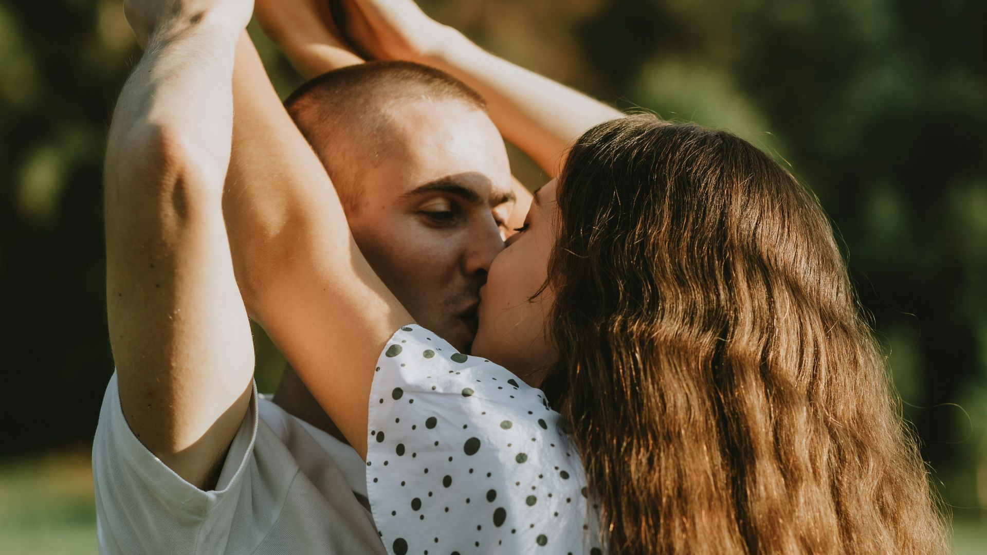 a person holding a person's head