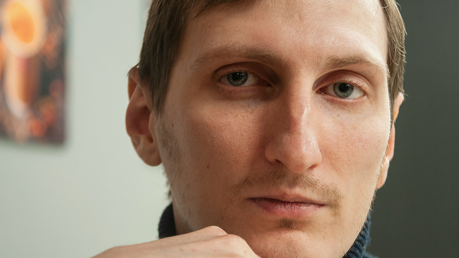 man in black and gray jacket