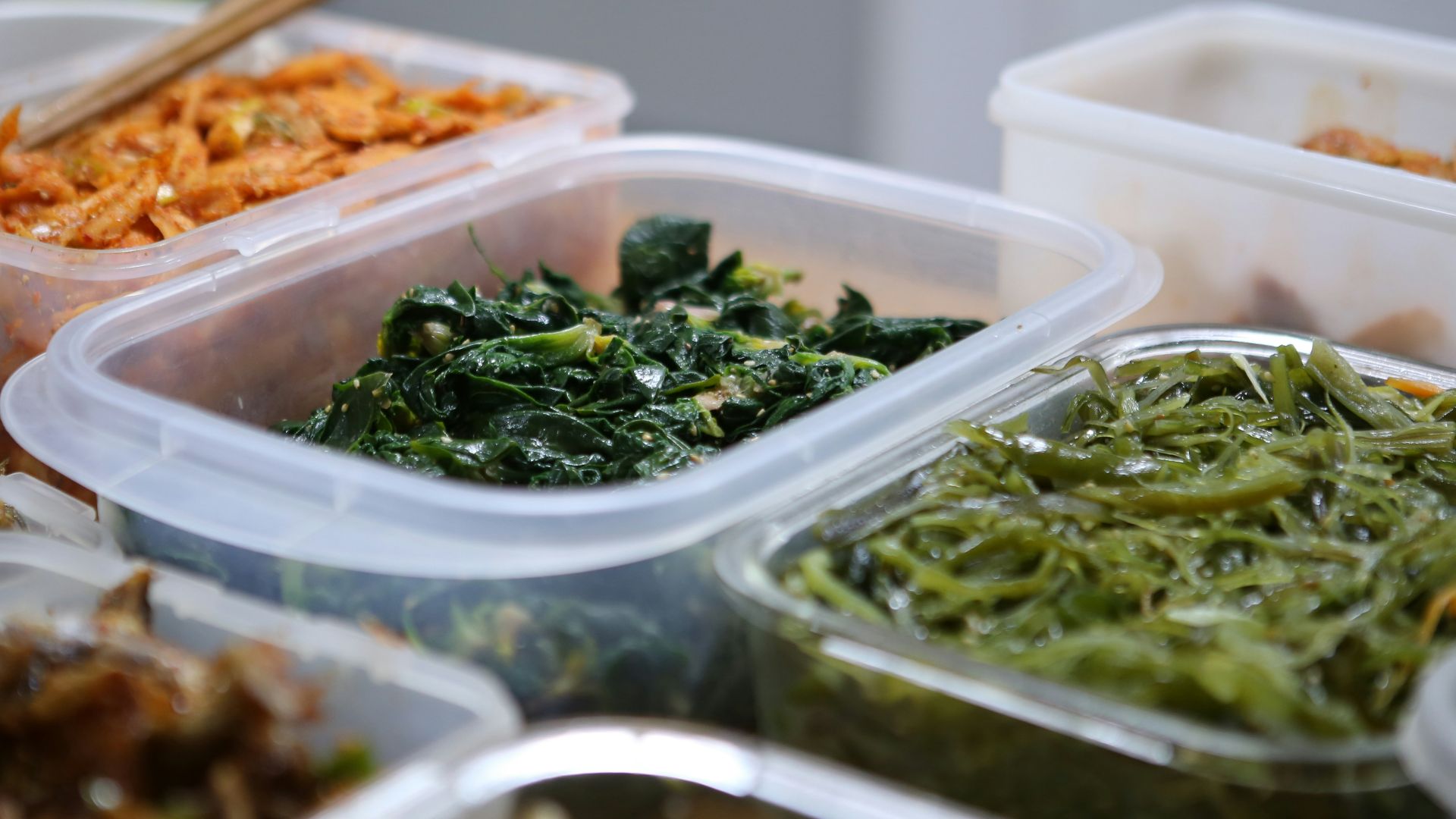 variety of cooked foods