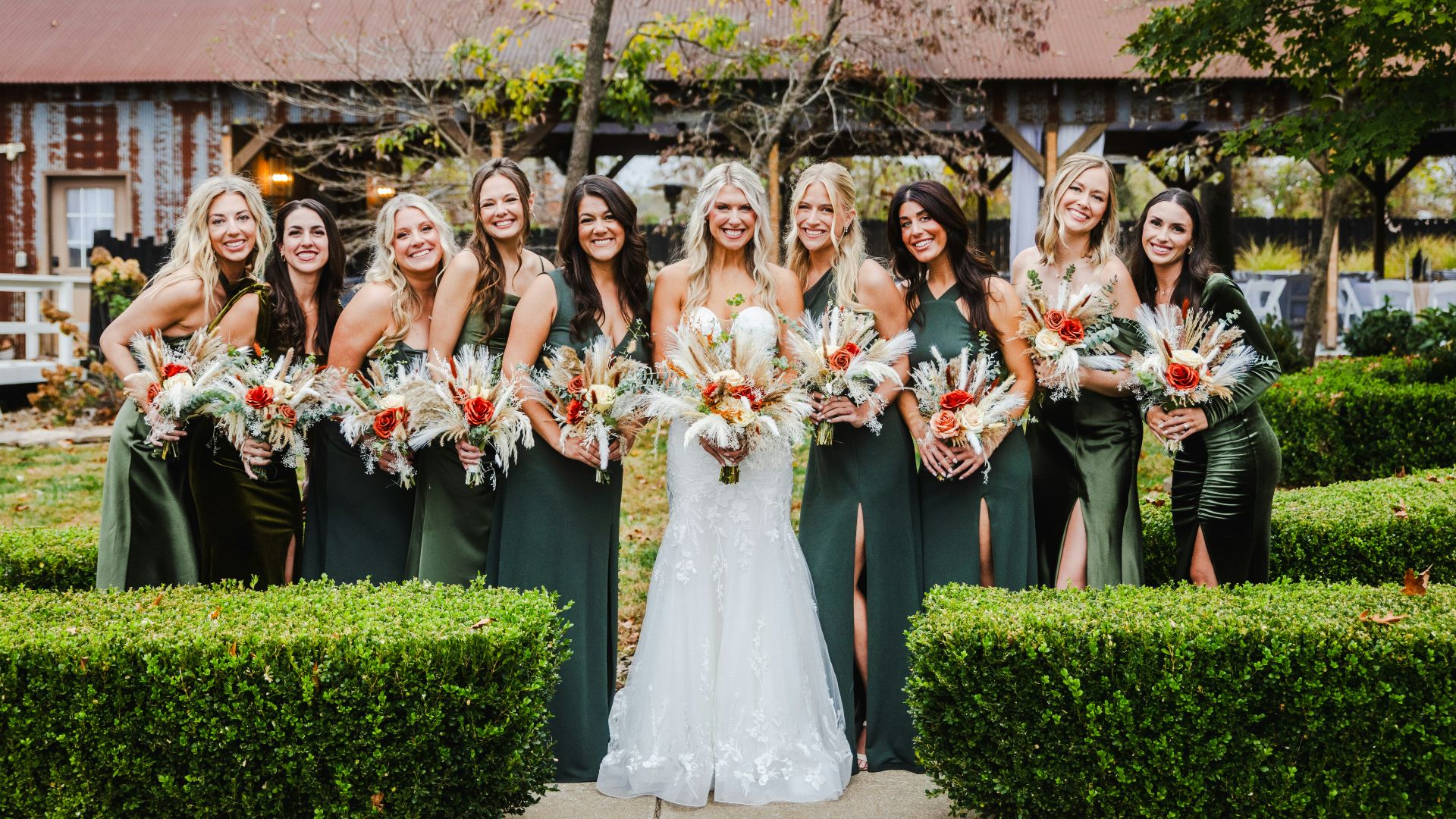 A group of women standing next to each other