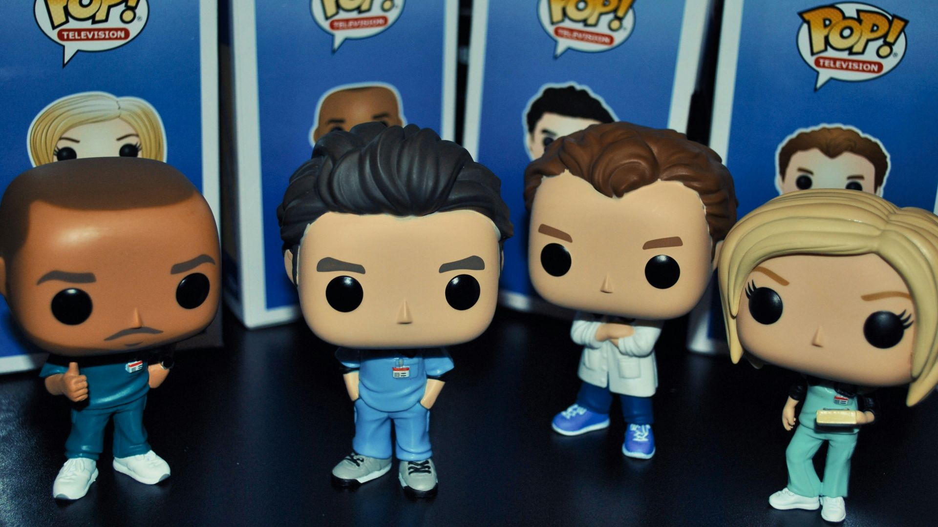 2 men and woman cartoon character