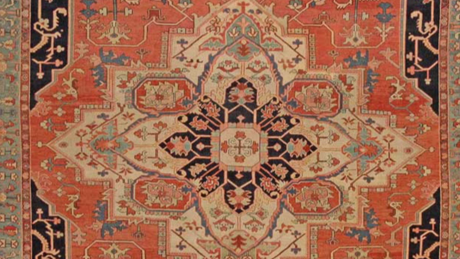 File:Antique Heriz Serapi Persian Carpet.jpg