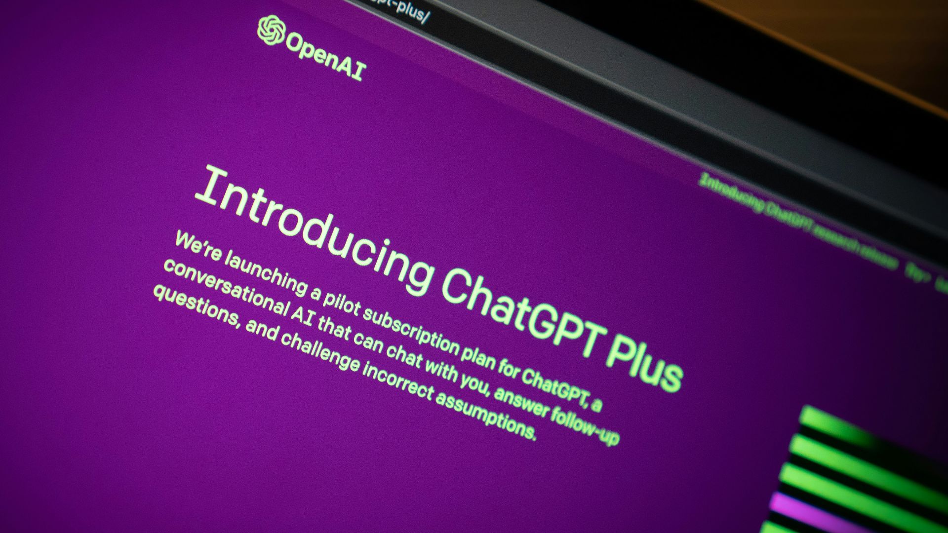 a close up of a computer screen with a purple background