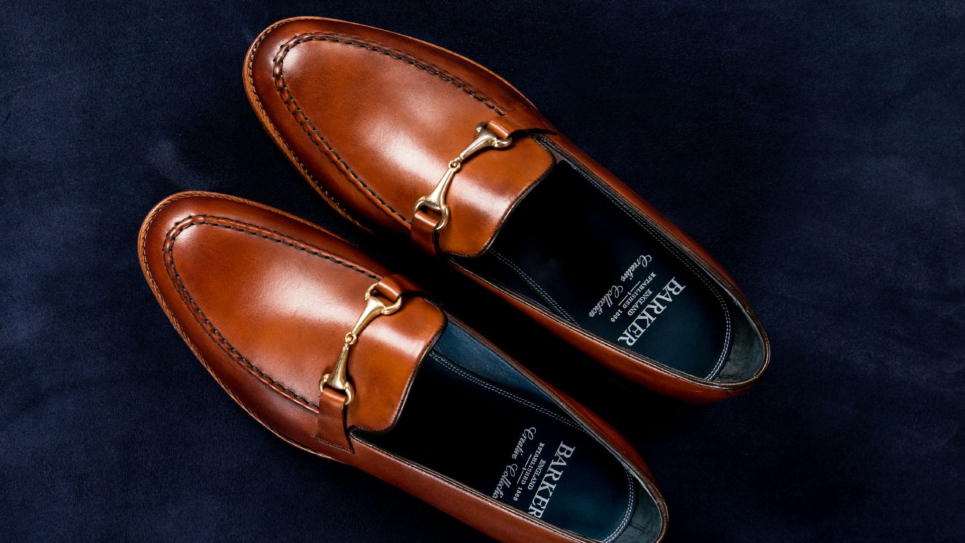 black leather slip on shoes