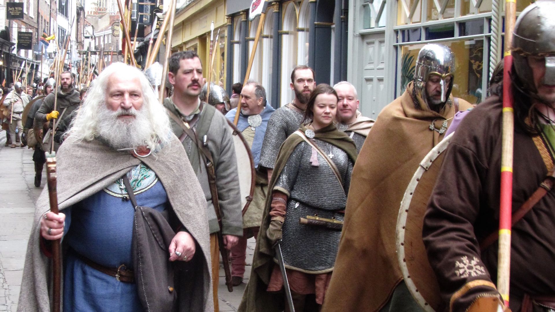 File:Vikings on the march - geograph.org.uk - 5294898.jpg