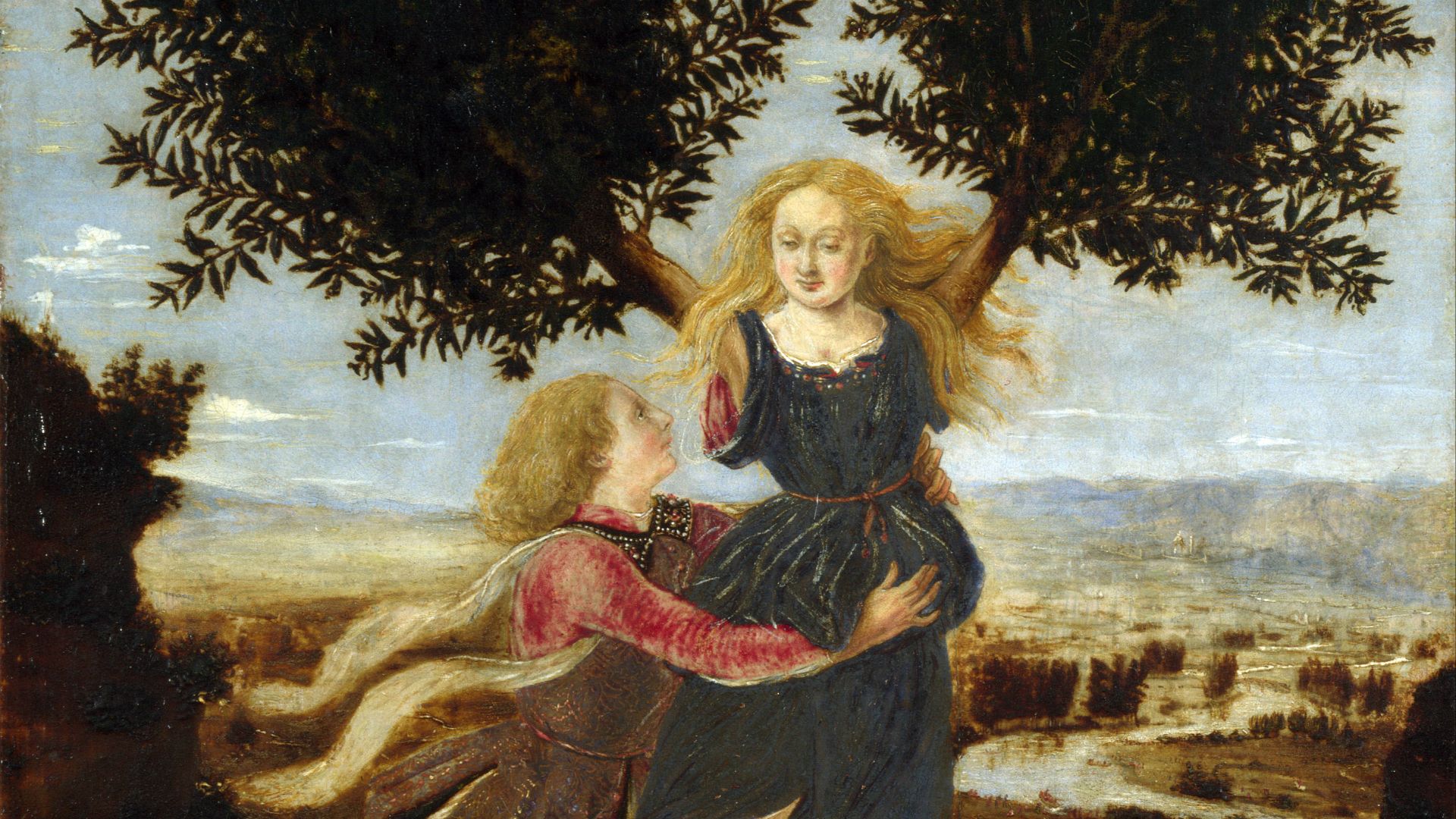 File:Pollaiolo, Piero del - Apollo and Daphne.jpg