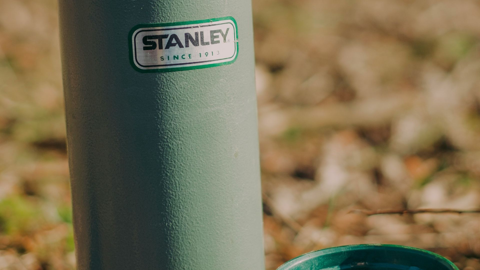 a close up of a can