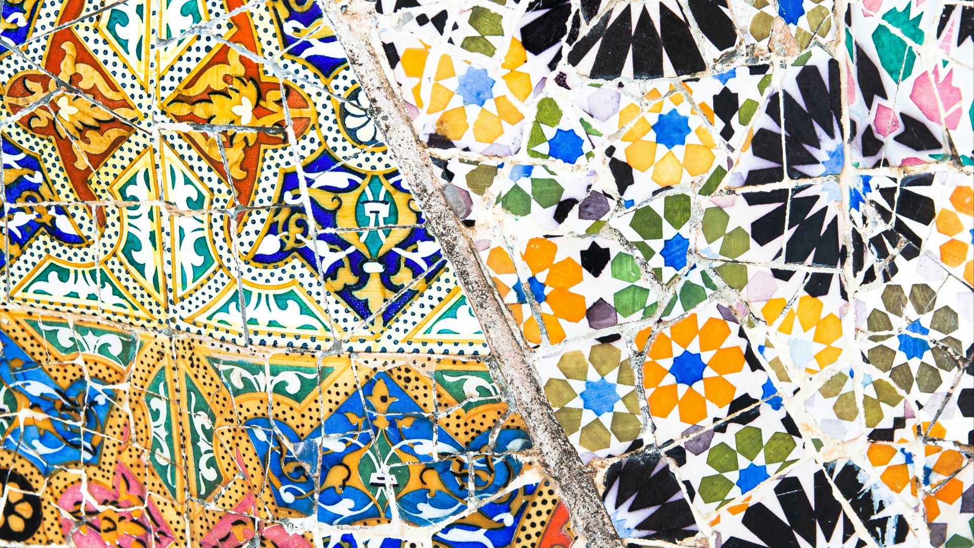 blue white and red floral textile