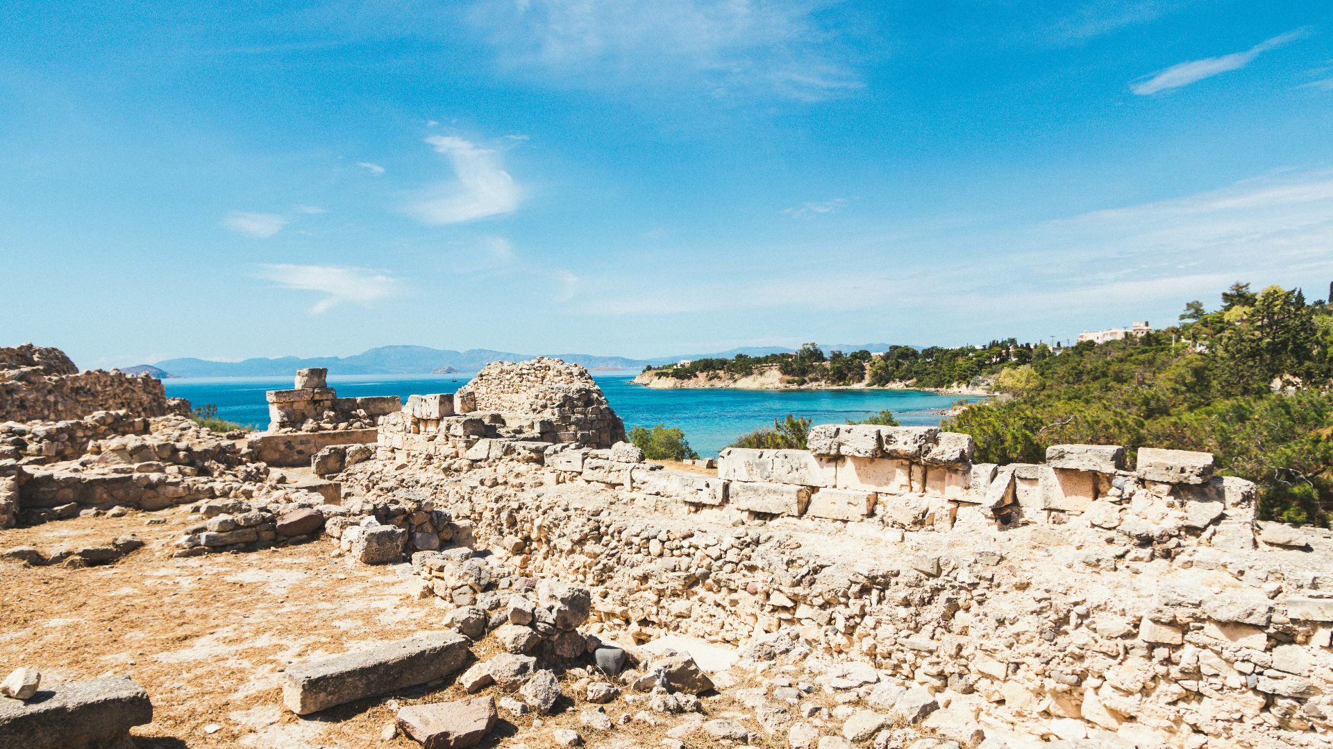the ruins of the ancient city of delphinia