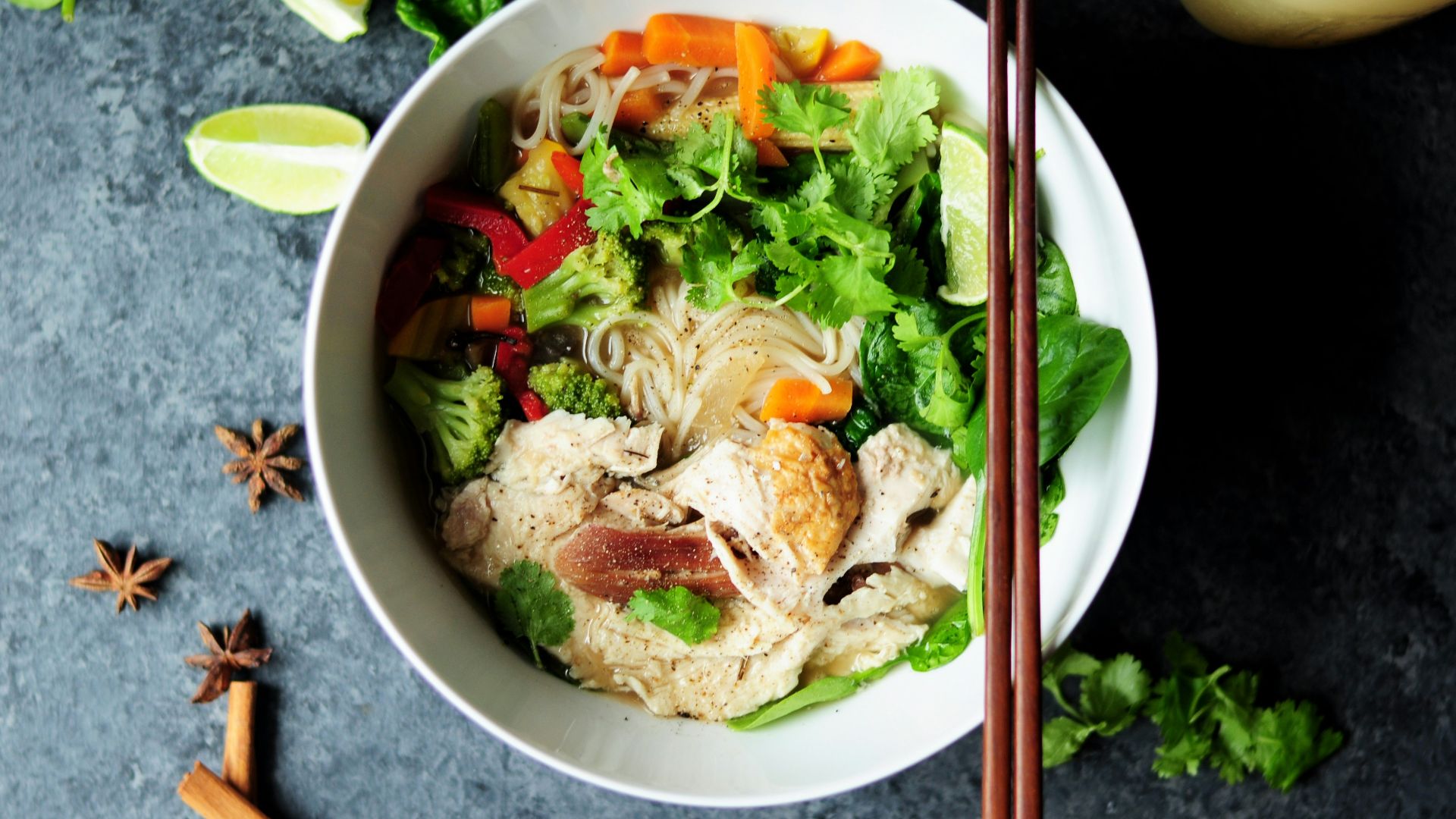 brown chopsticks on white bowl