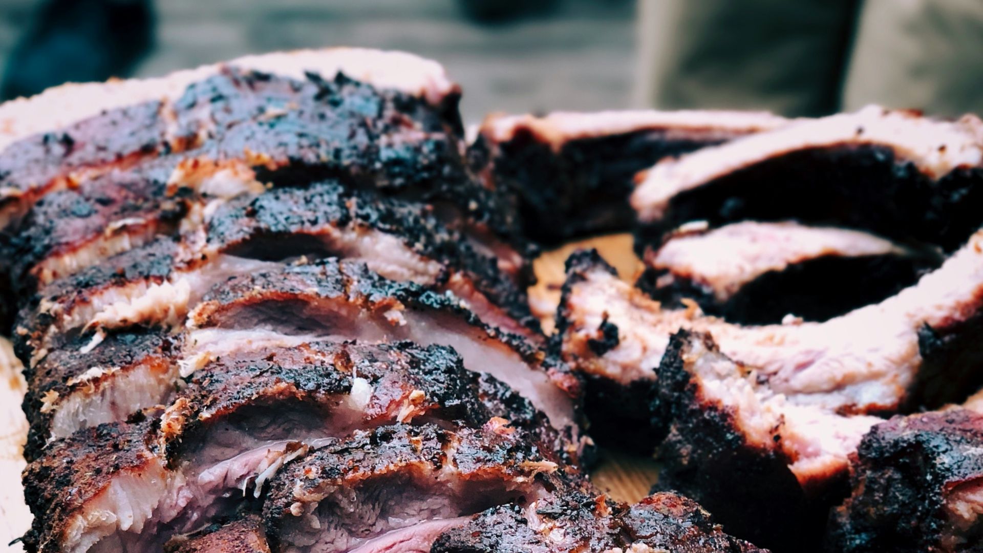 board of grilled meats