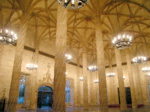 Silk Exchange in Valencia, Spain