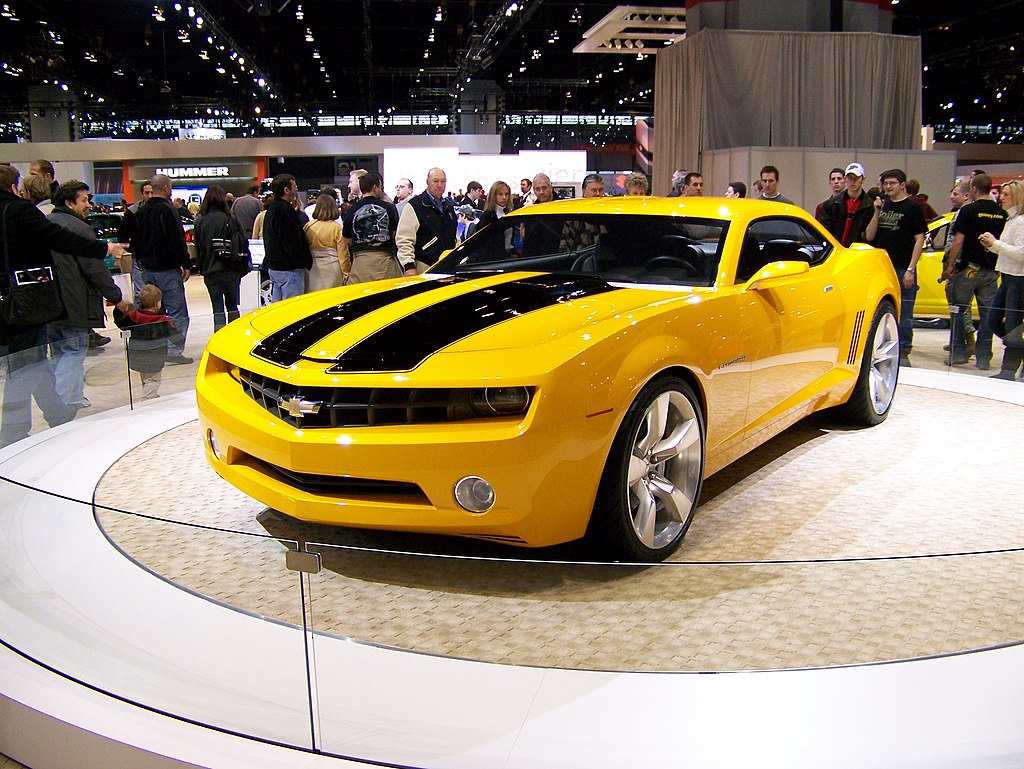 1024Px-Chevrolet Camaro In Bumblebee Livery
