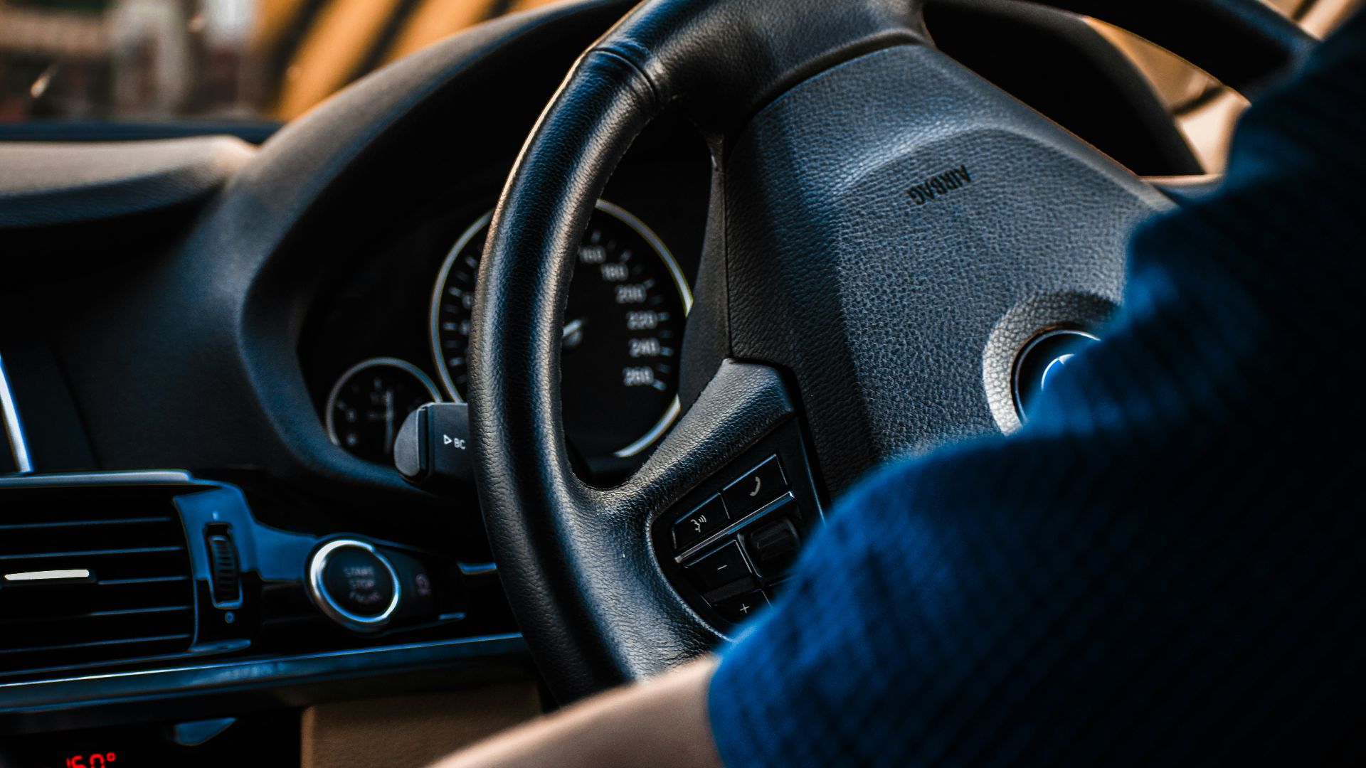 person inside vheicle