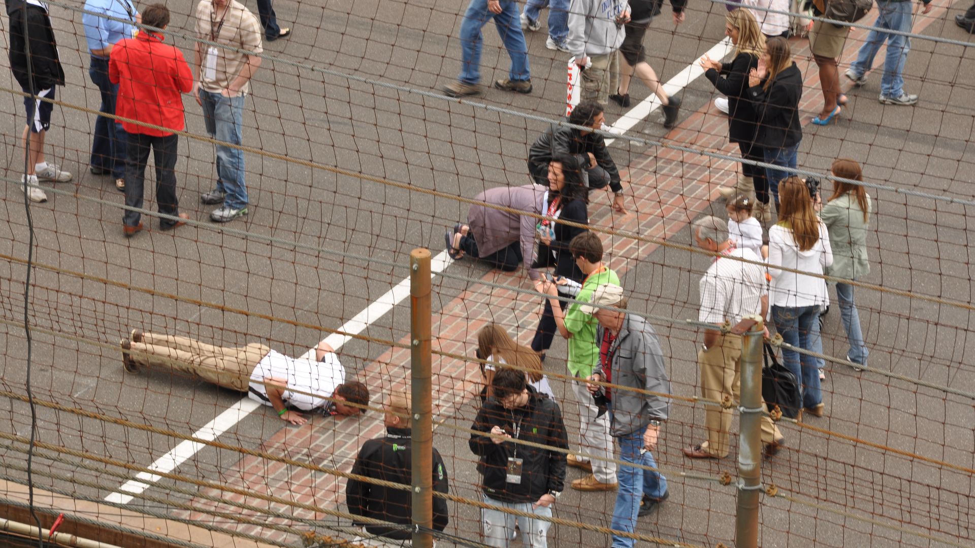 File:Indianapolis 500 - Kissing the brick (5837422922).jpg