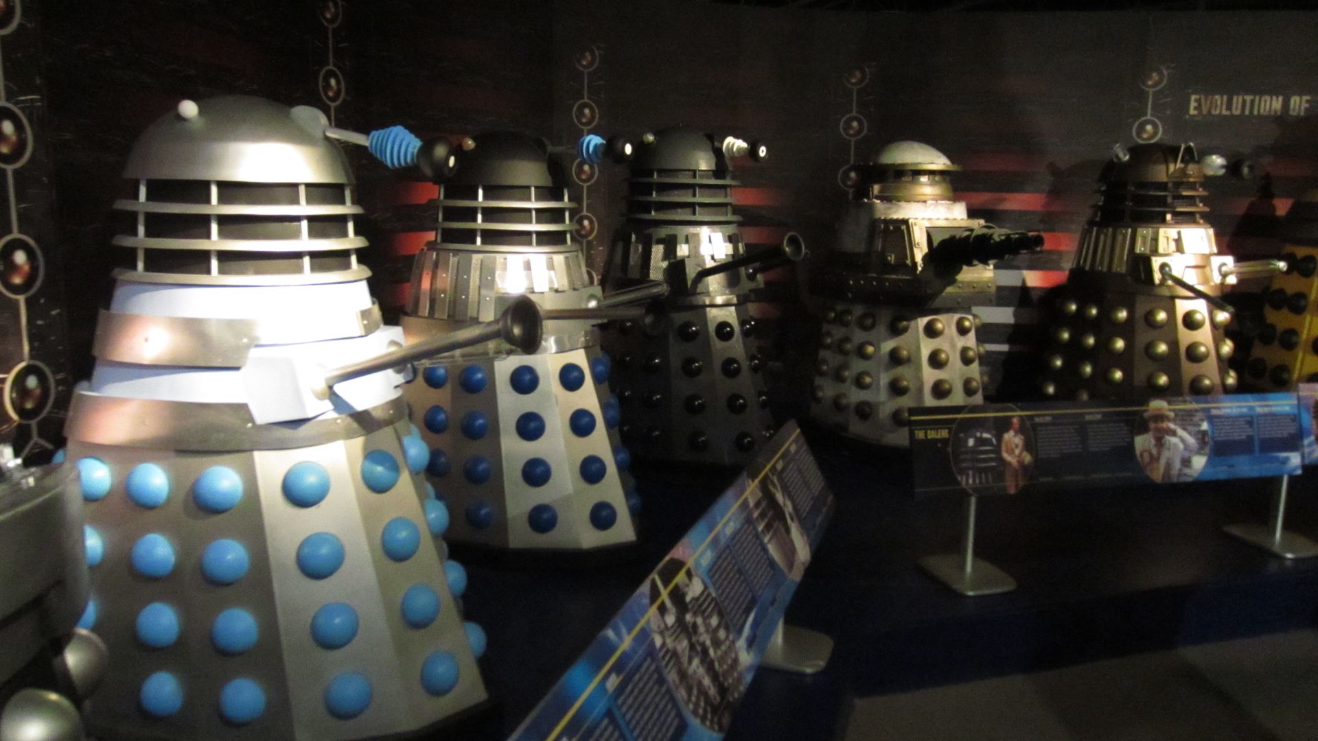 File:Doctor Who Experience Cardiff - Rise and evolution of the Daleks (14602025621).jpg