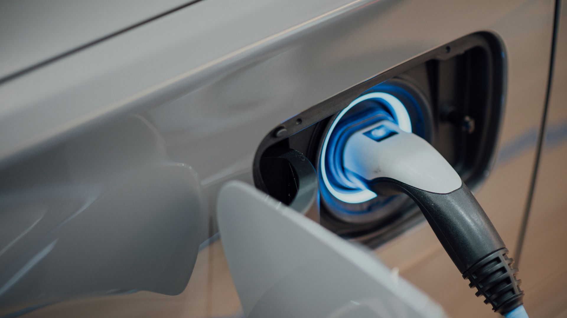 white and blue plastic tool