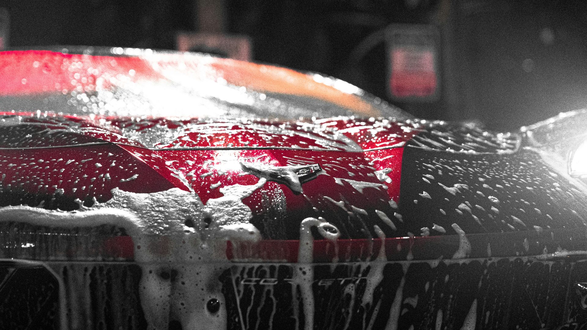 a close up of an umbrella