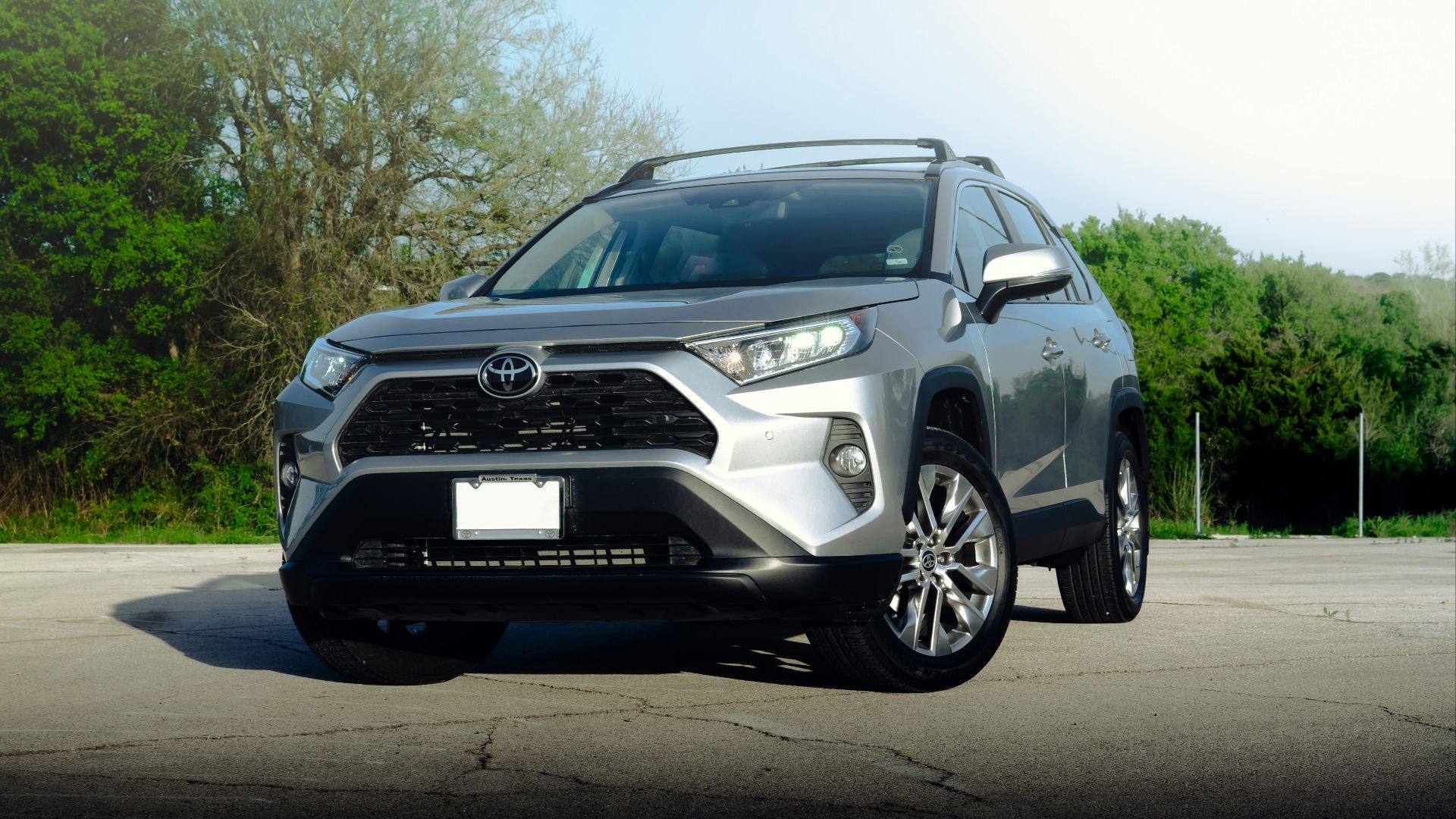 black and silver nissan suv